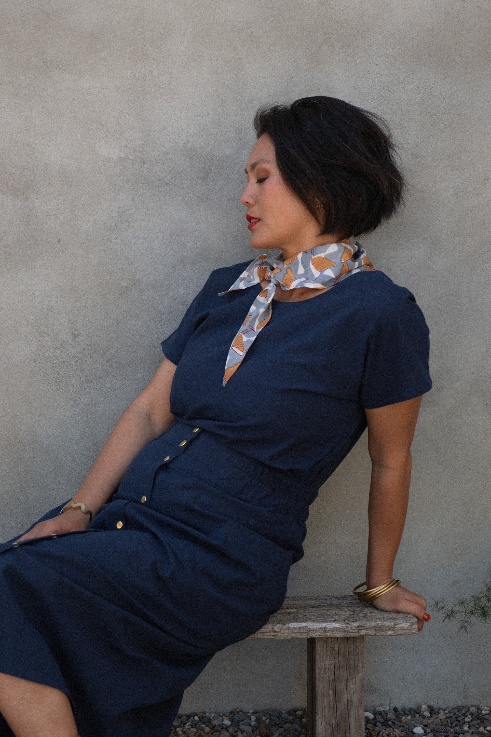 Jupe Nymphea Navy