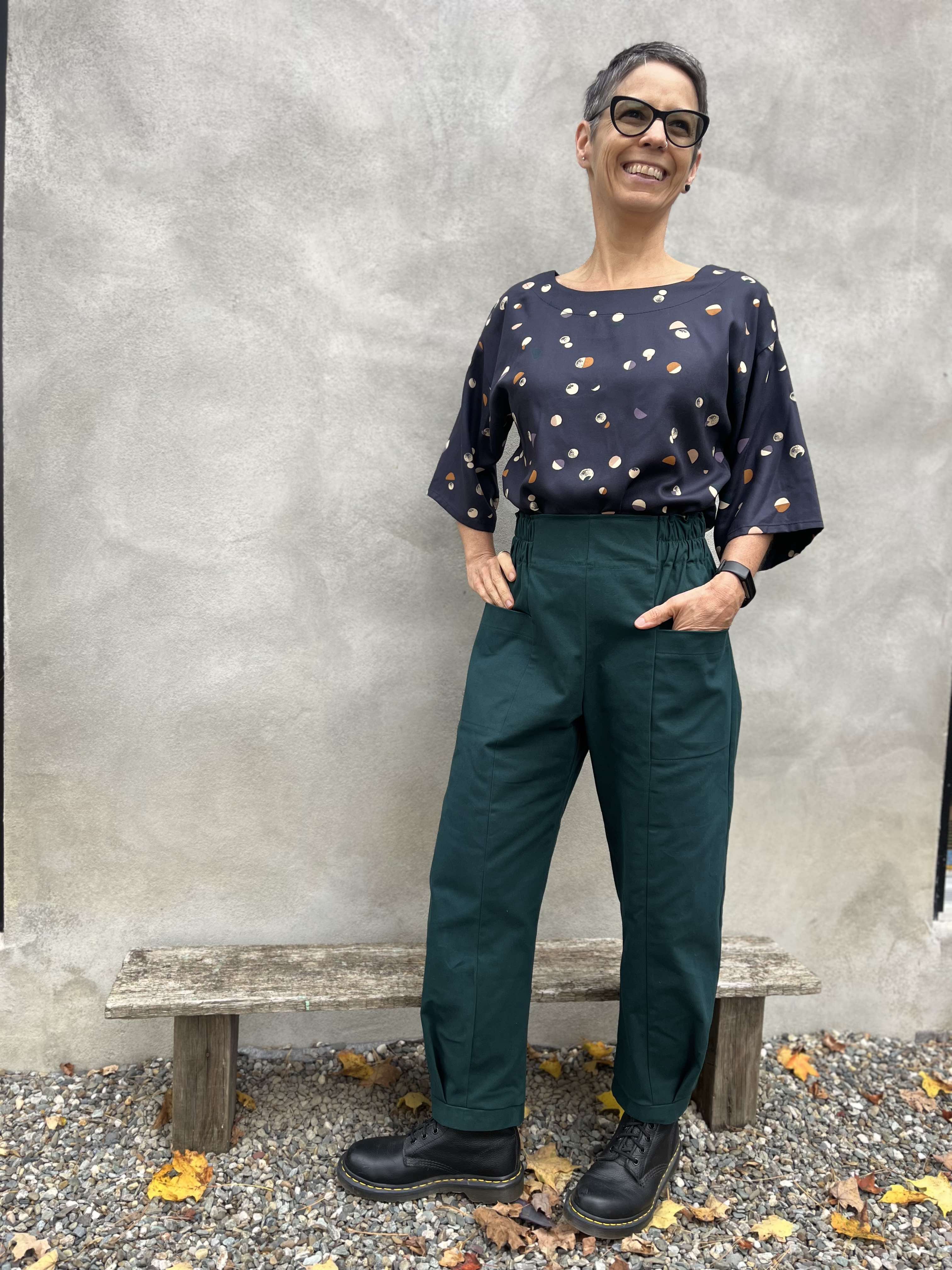 Pantalon NYSSA Émeraude