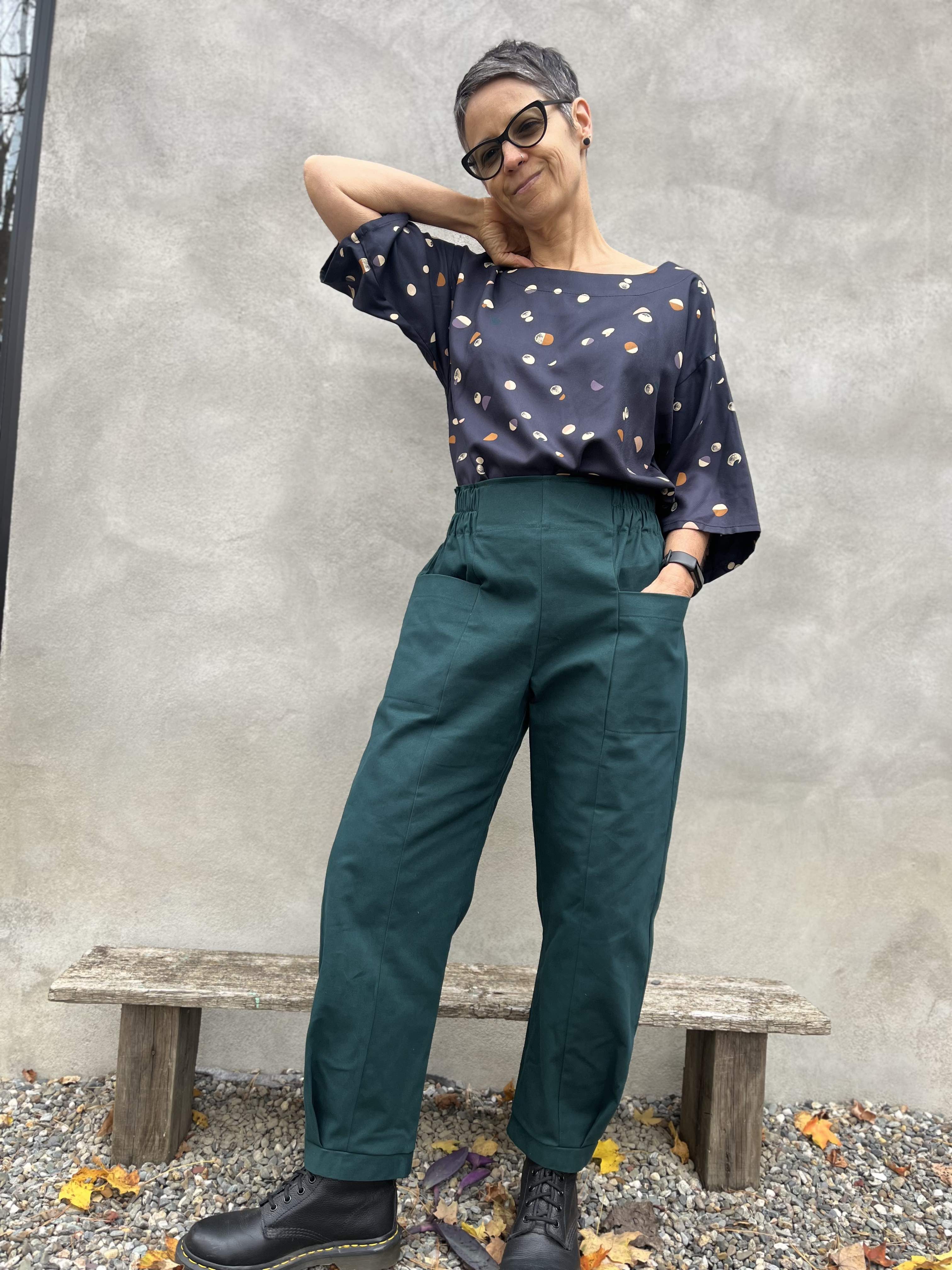 Pantalon NYSSA Émeraude