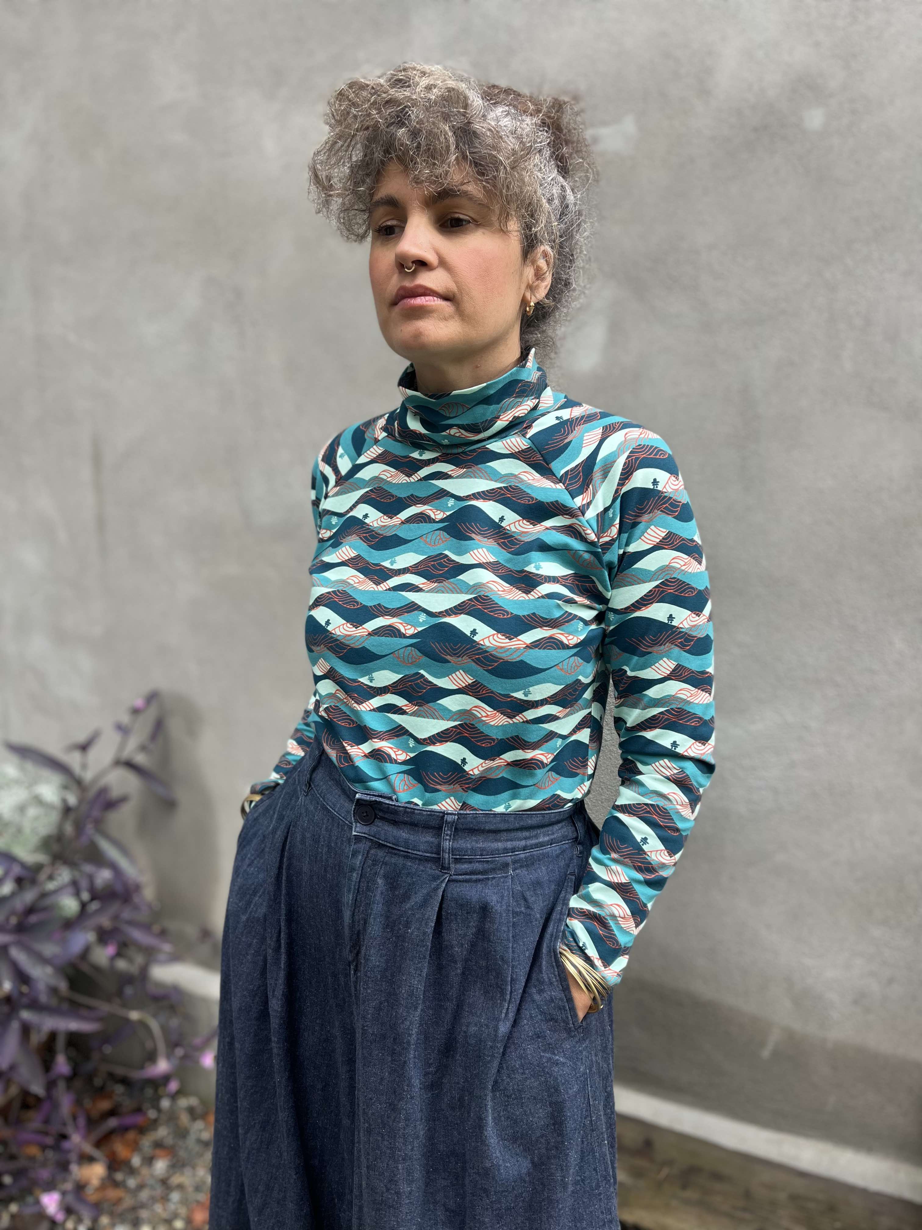 Col roulé raglan ORIS - INUKSUK coton biologique