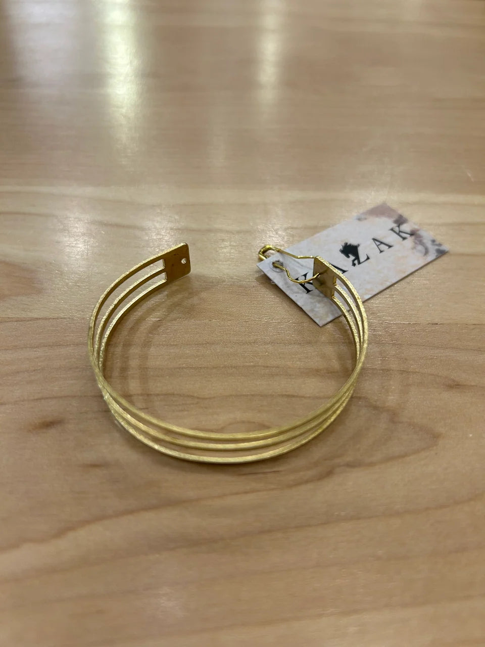 Bracelet laiton Trio