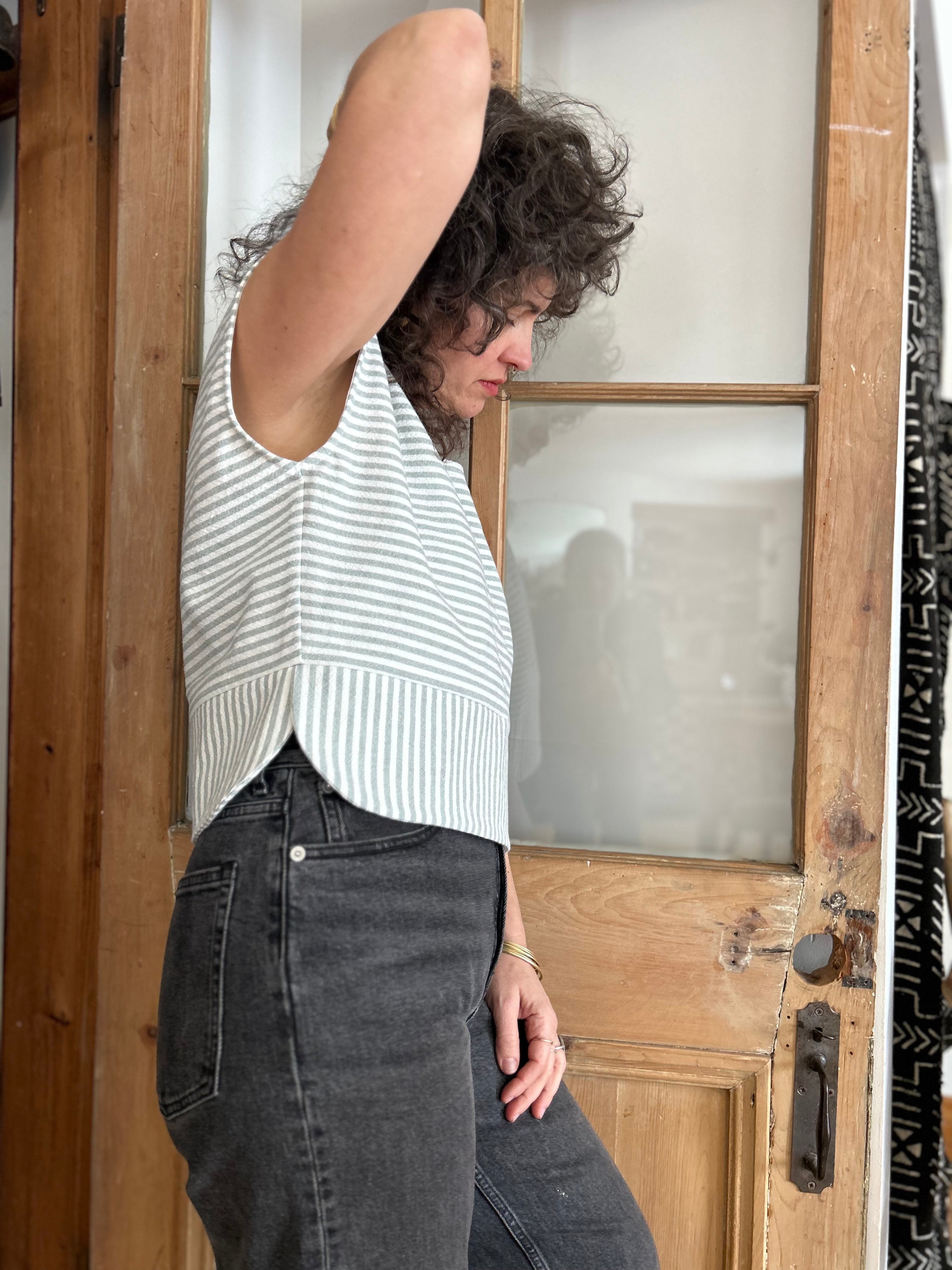 Top Tulipe - Sauge -