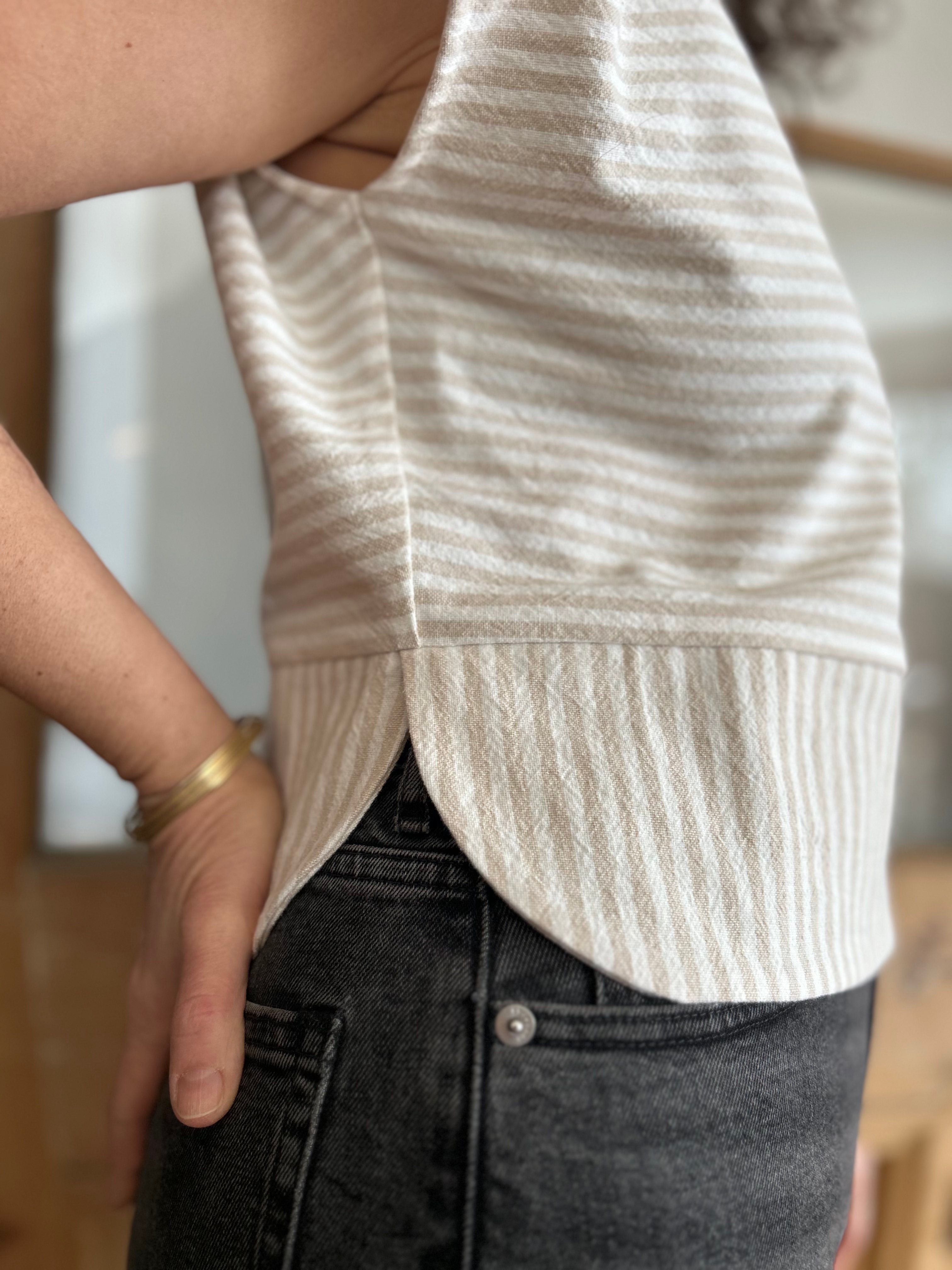 Top Tulipe - Taupe -