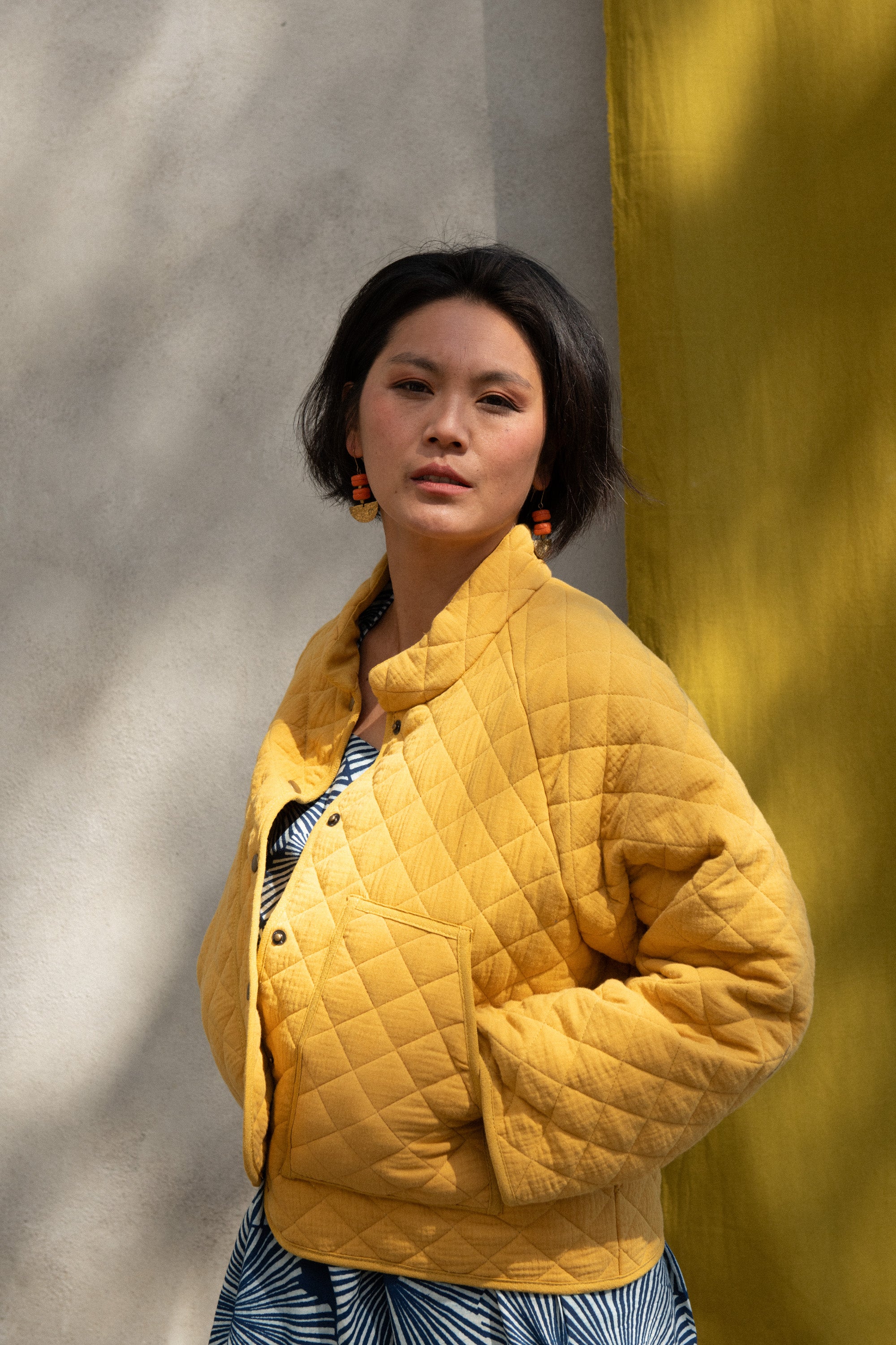 Veste Artemisia Moutarde
