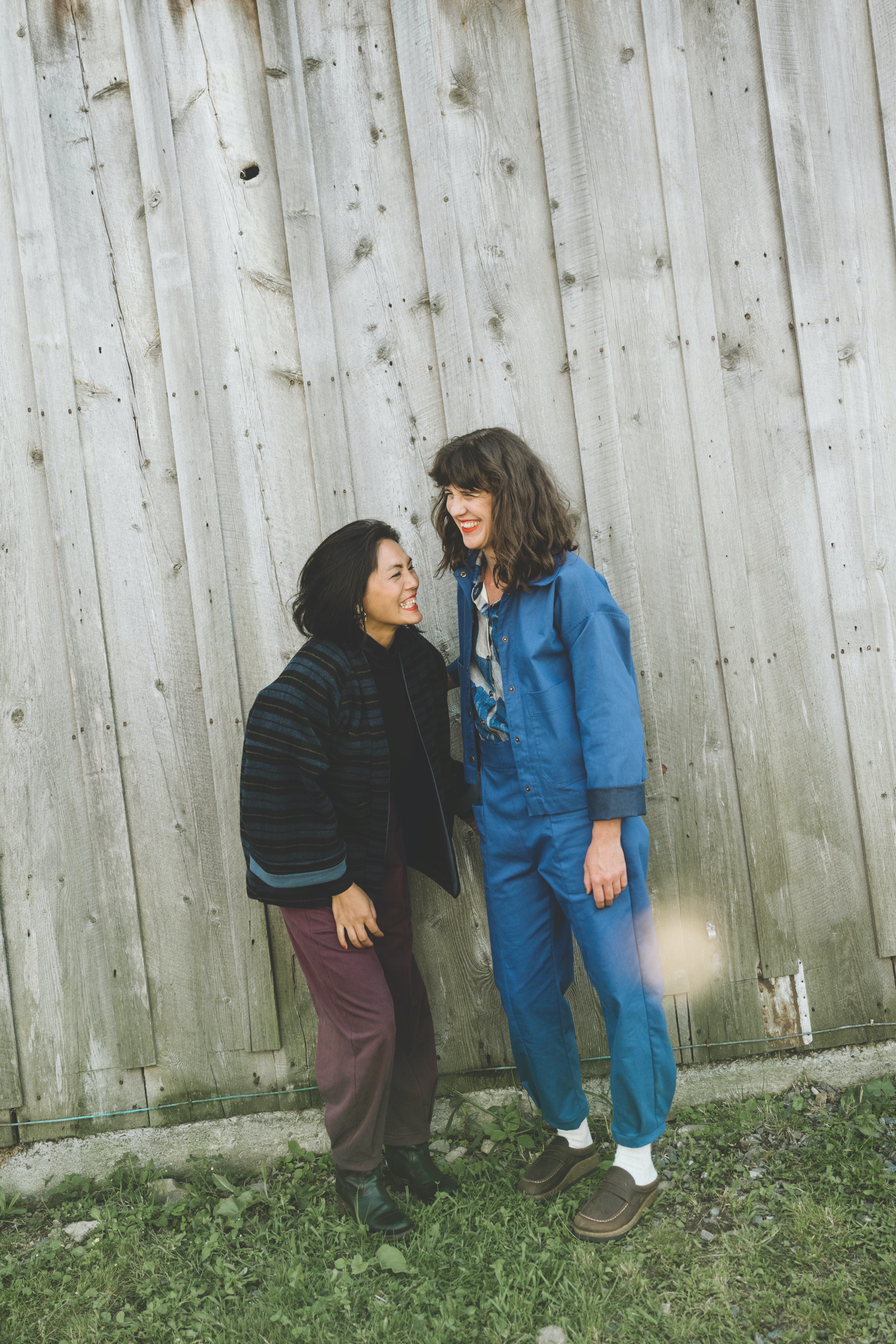 Pantalon baril Betula -Figuier