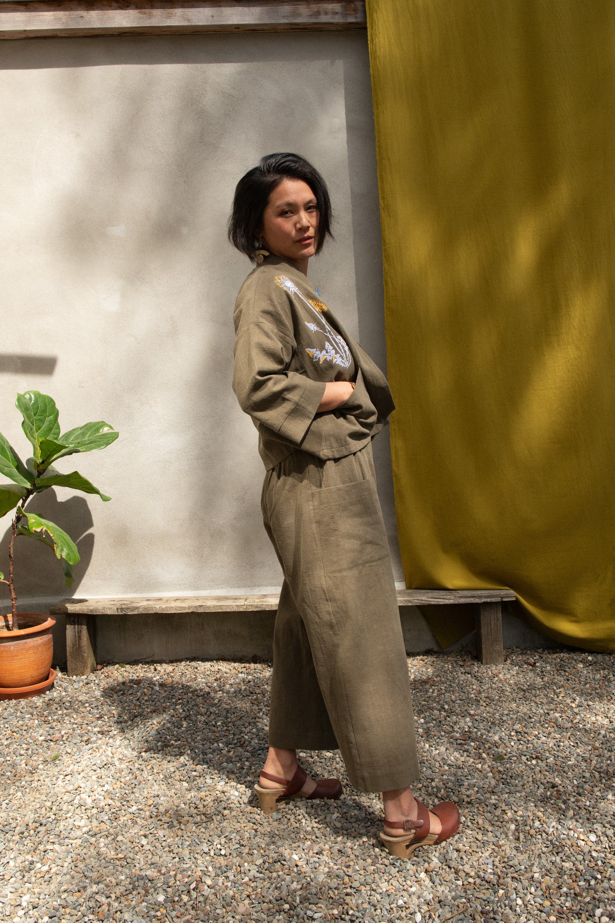 Veste kimono Magnolia- Pissenlits