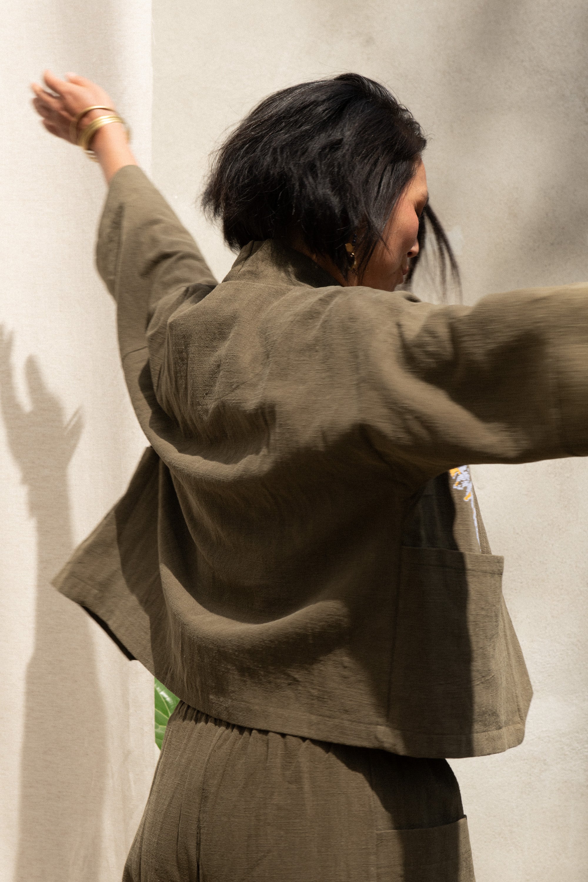 Veste kimono Magnolia- Pissenlits