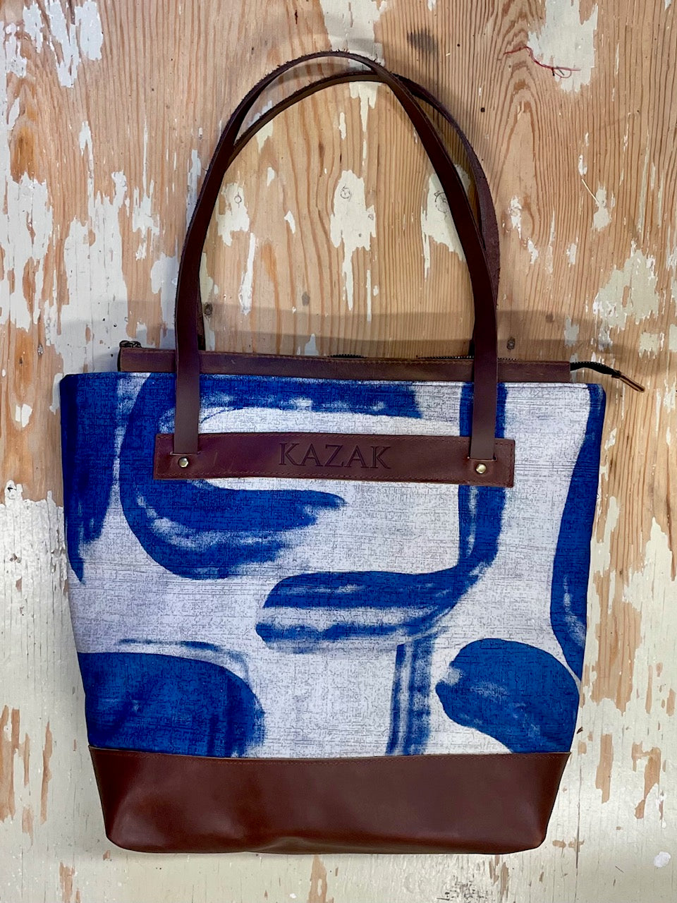 Grand tote bag Joy Hill Blue Brush