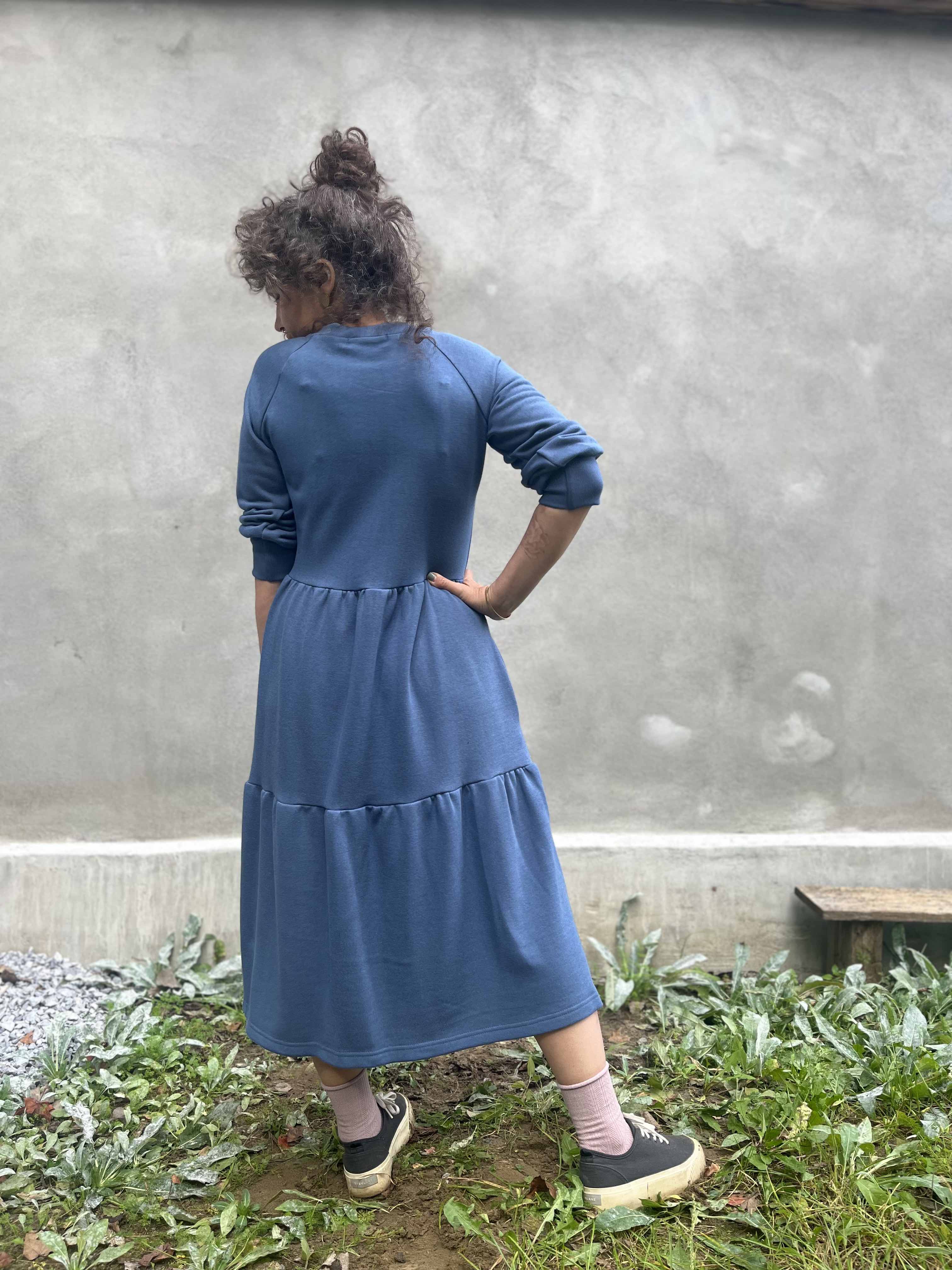 Robe Simone - Acier - KAZAK -