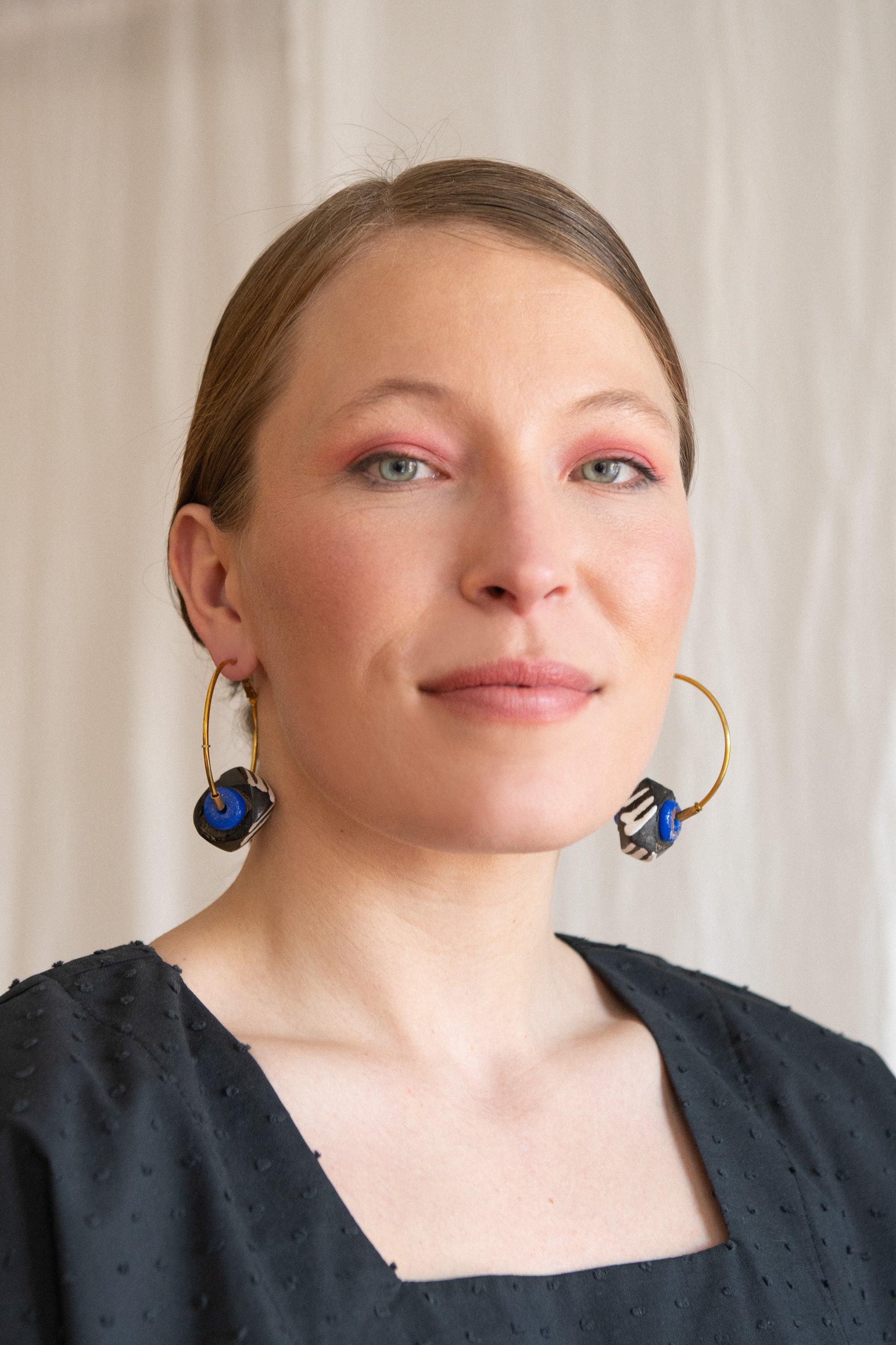 Boucles d'oreilles Ashentree Bleu et Lime