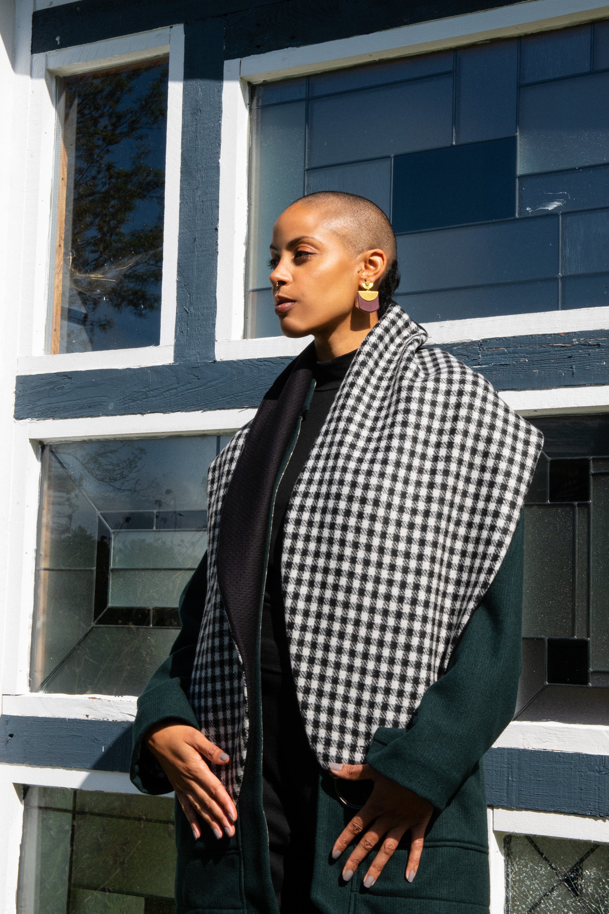 Foulard Galway Vichy