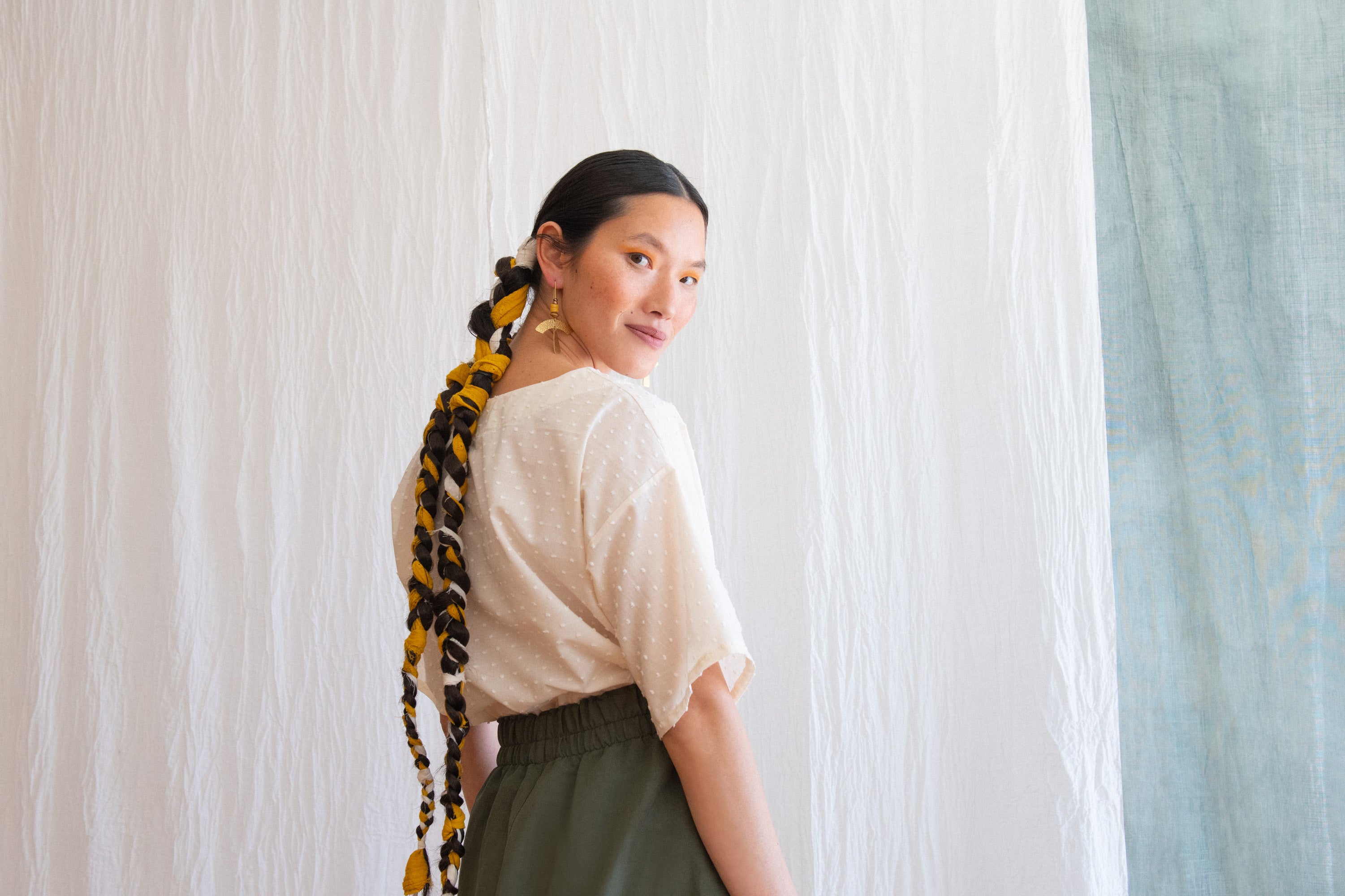 Jupe Clovelly - Olive - KAZAK