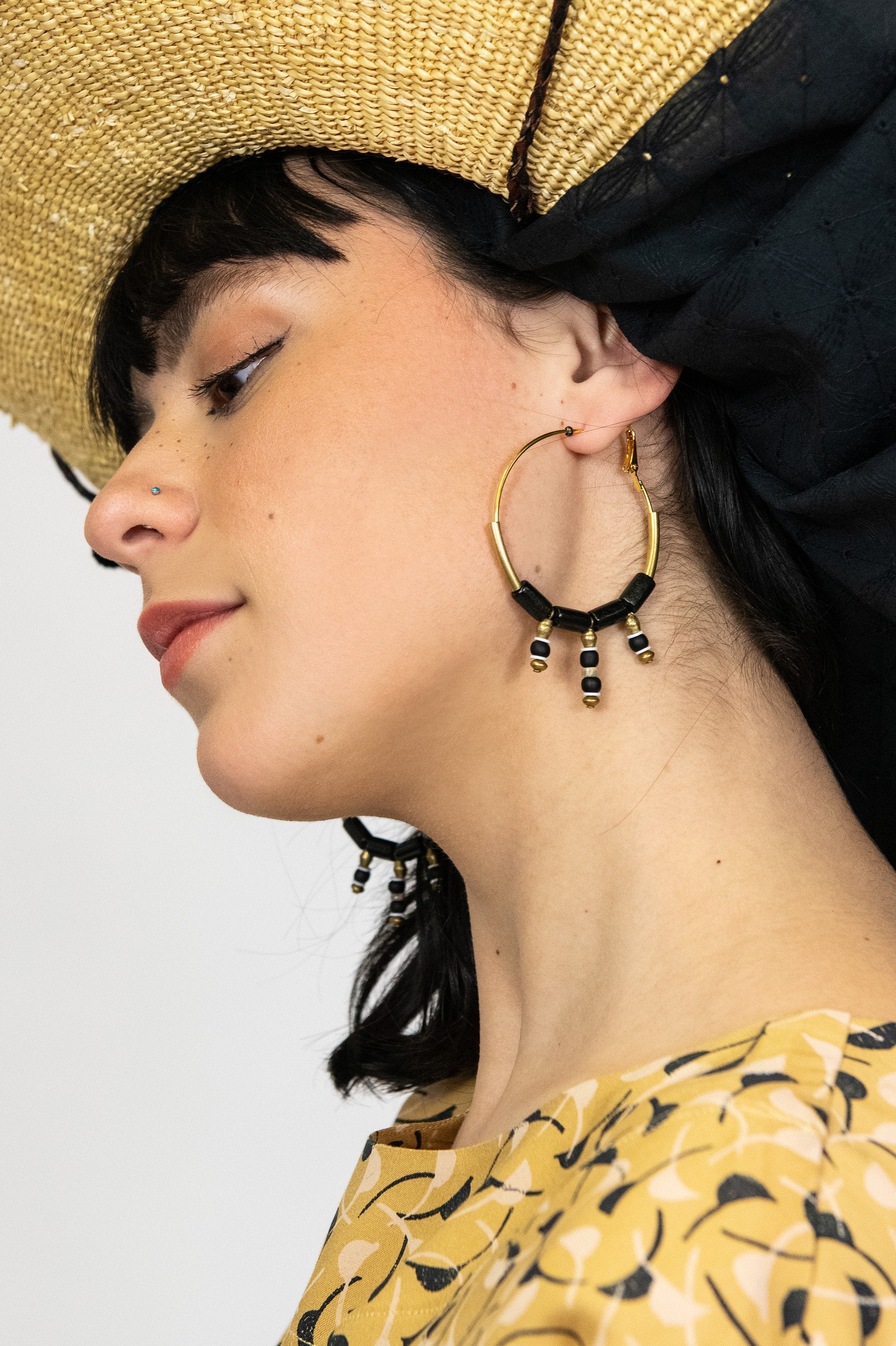 Boucles d'oreilles Bengarra couleurs variées