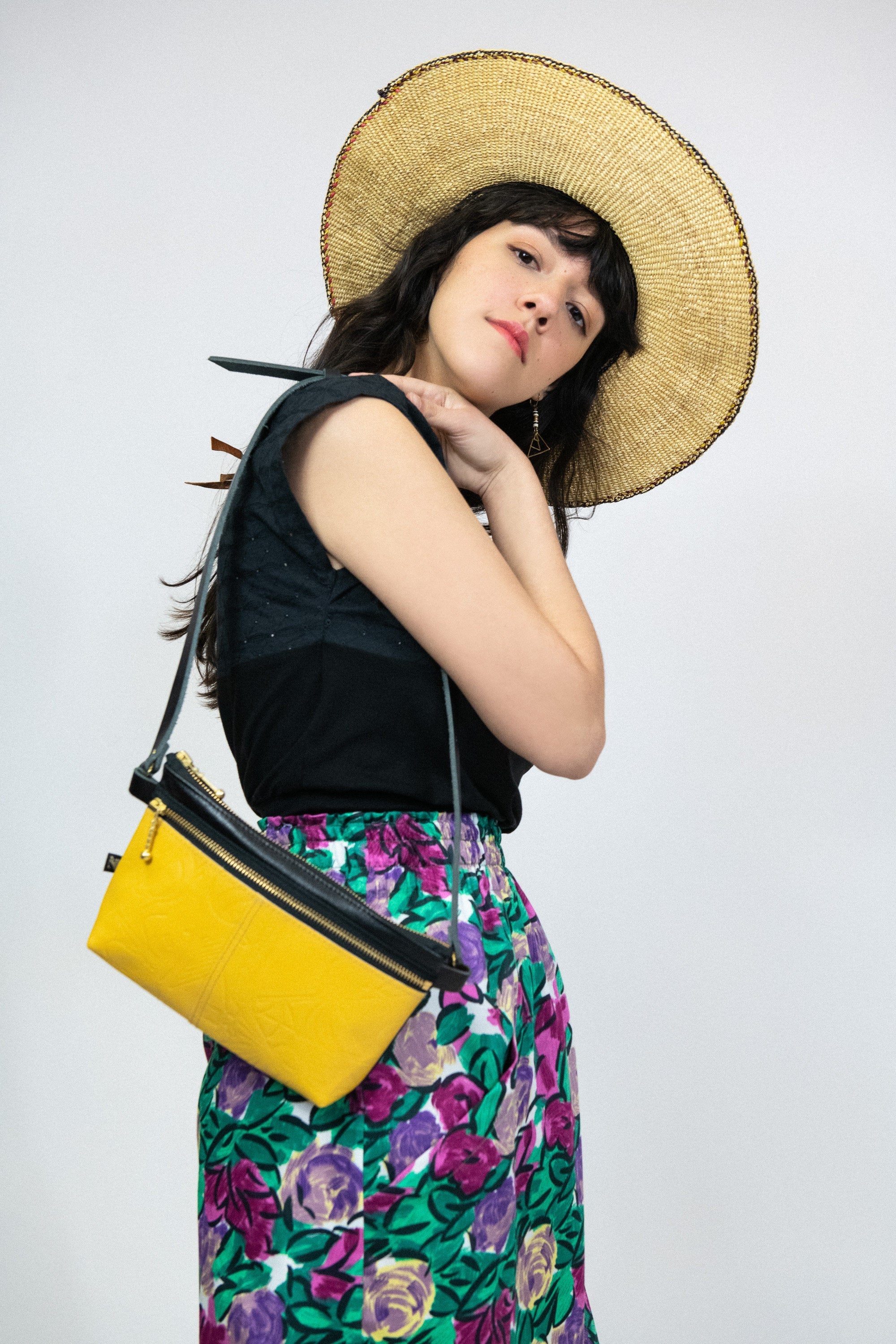 Pochette de taille Glendale - Motif Jaune - KAZAK
