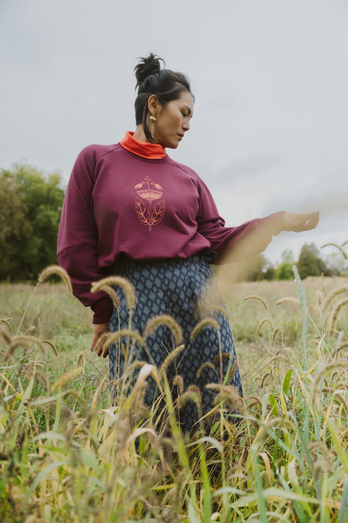 Crewneck Acacia  - Ikebana