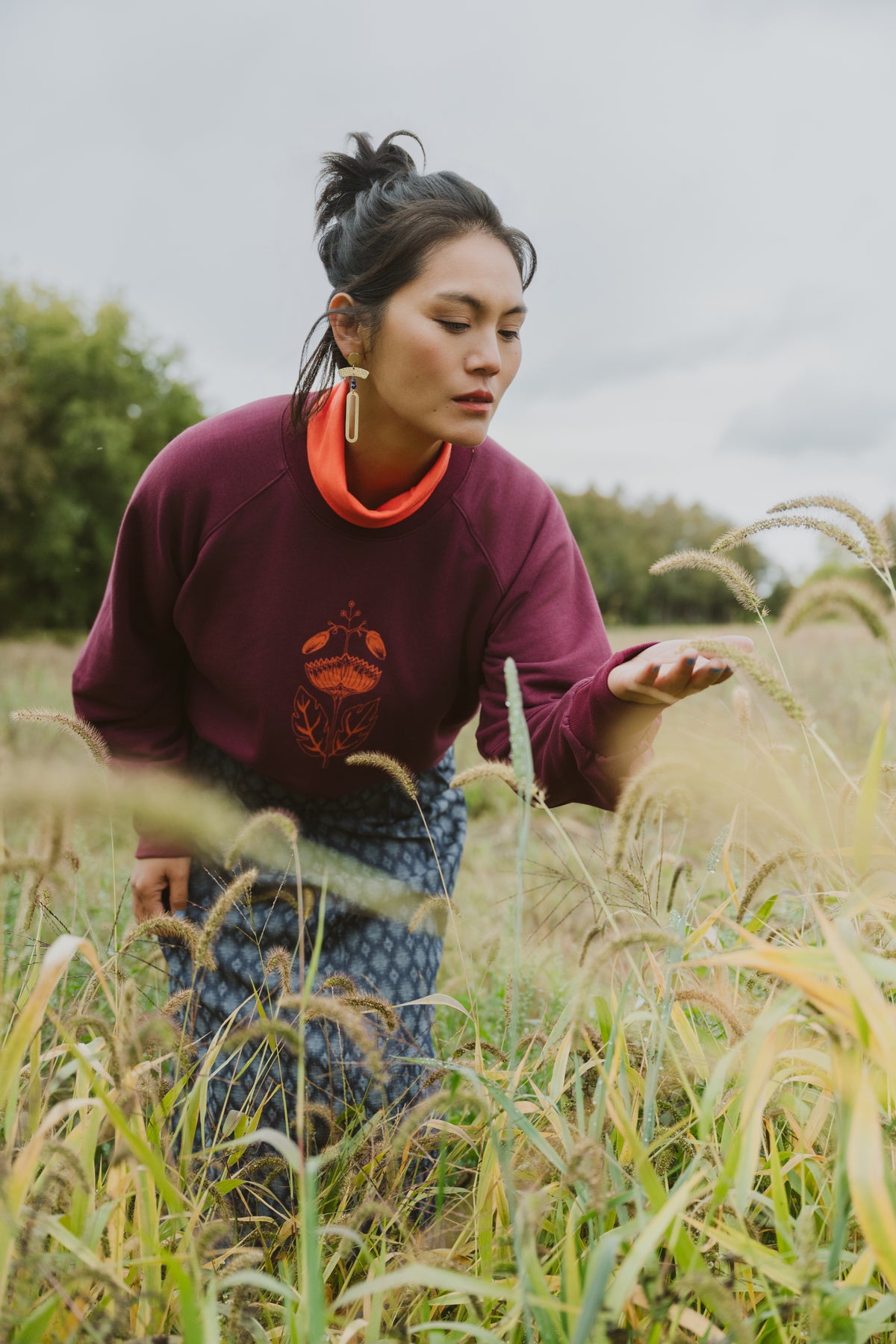 Crewneck Acacia  - Ikebana