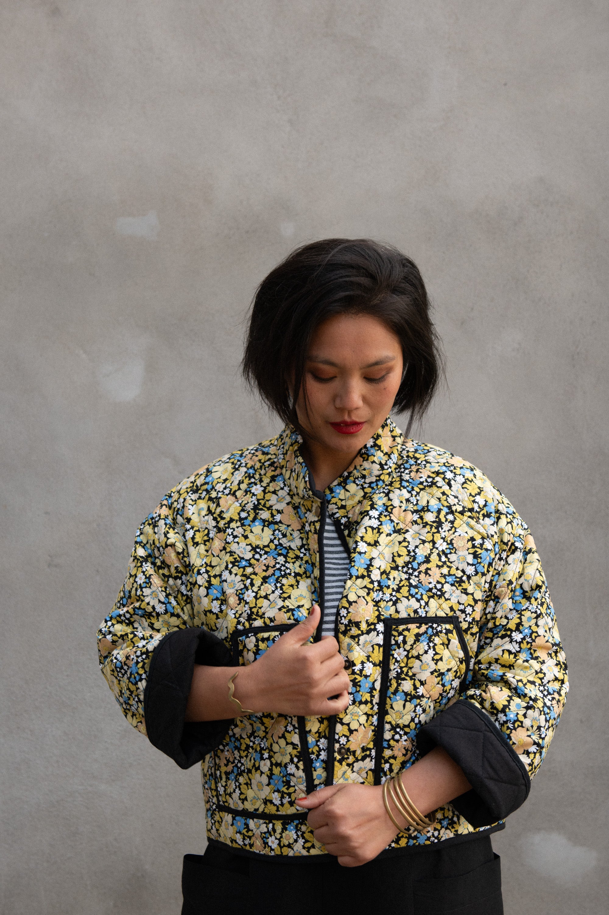 Veste Artemisia Fleurs jaunes