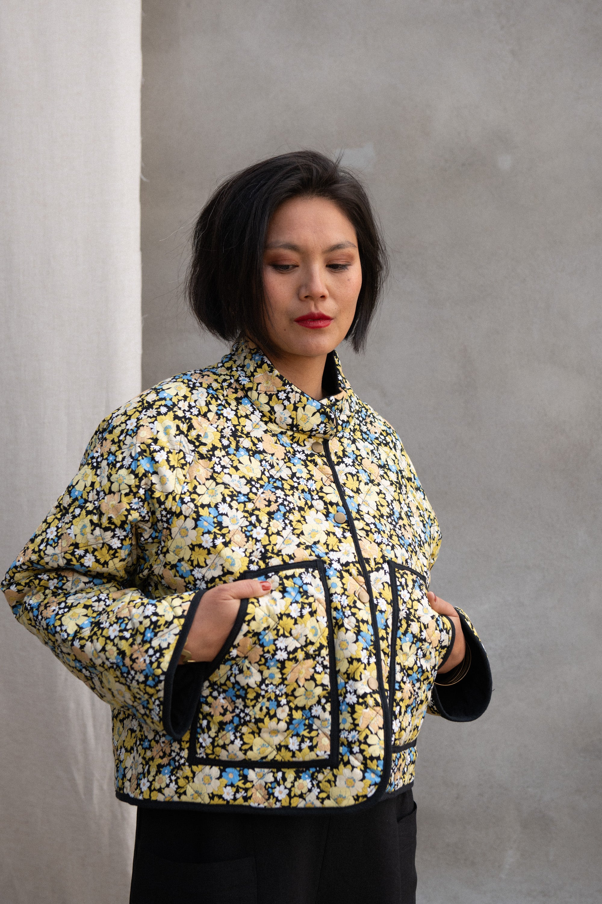 Veste Artemisia Fleurs jaunes