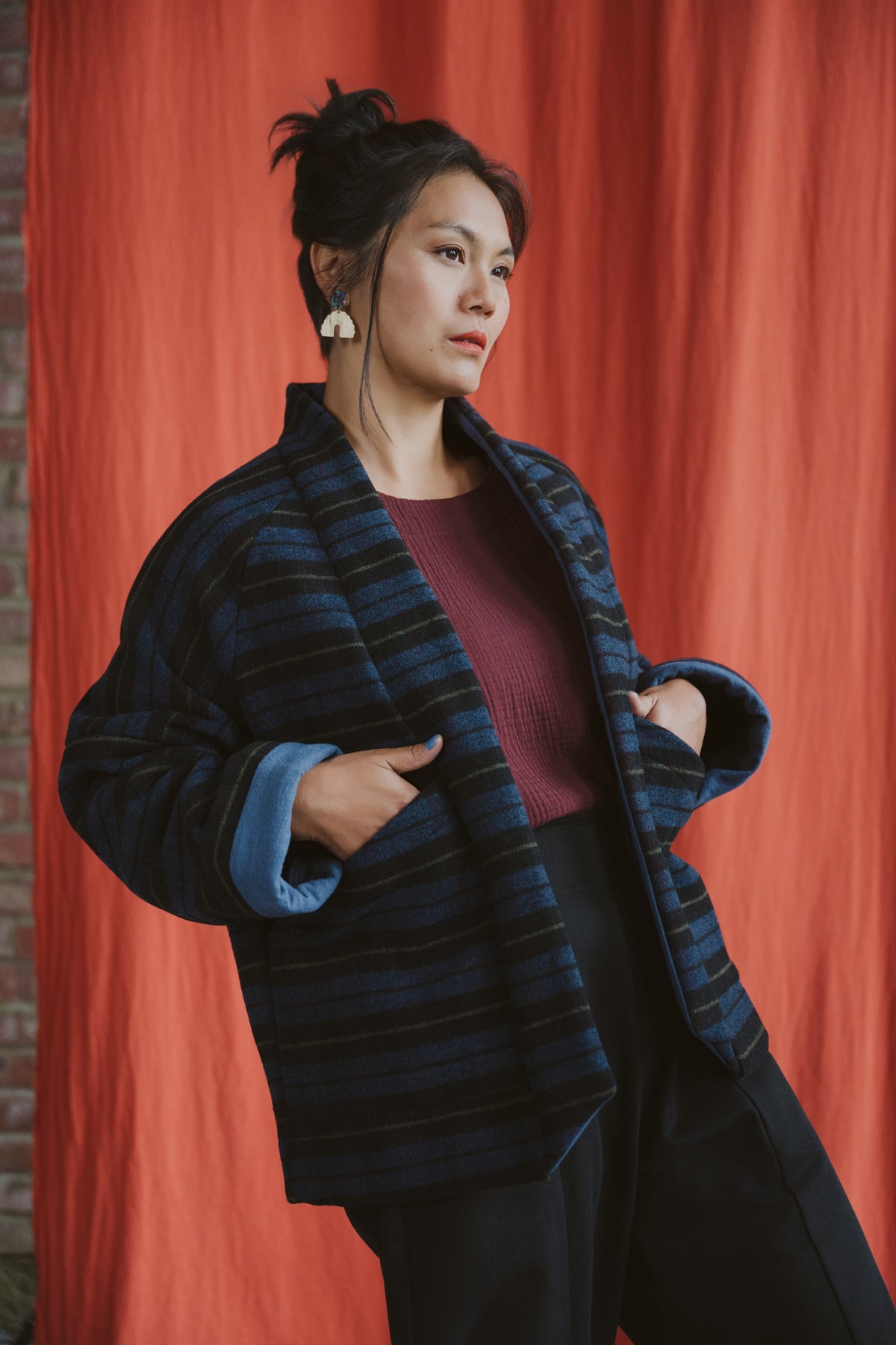Veste Thuya -Carreaux