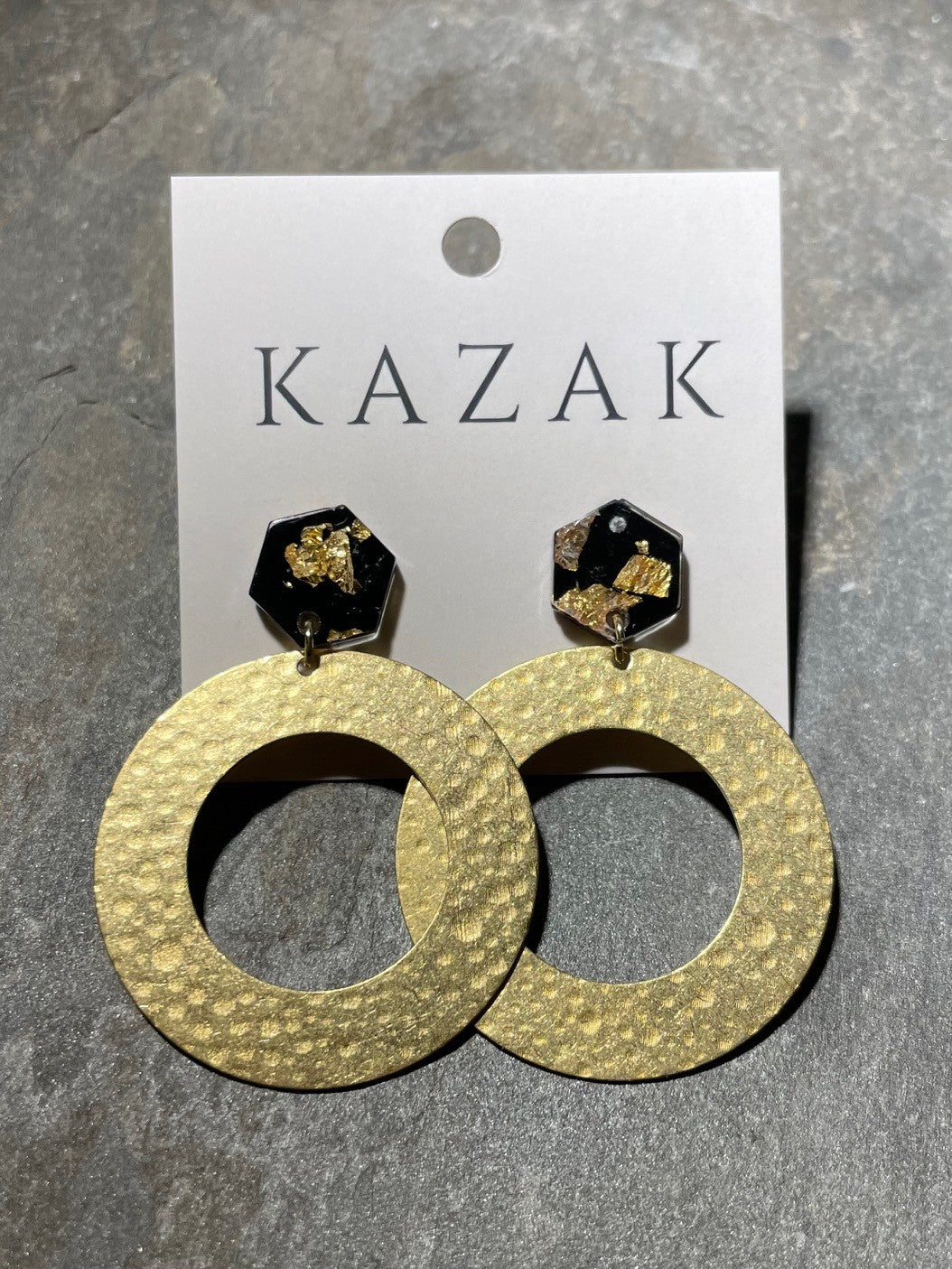 Boucles d'oreilles Black Cindy