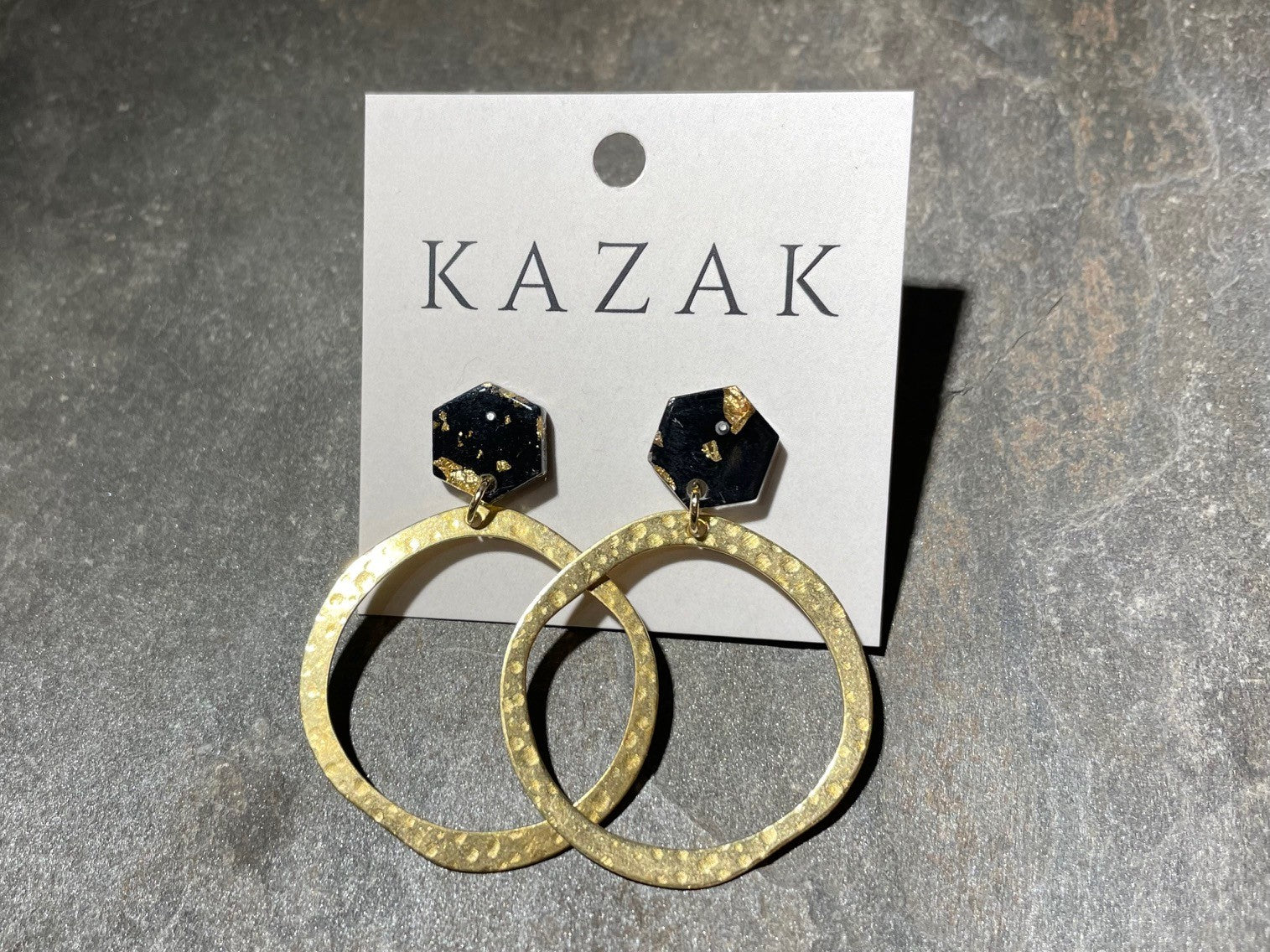 Boucles d'oreilles Black Cindy