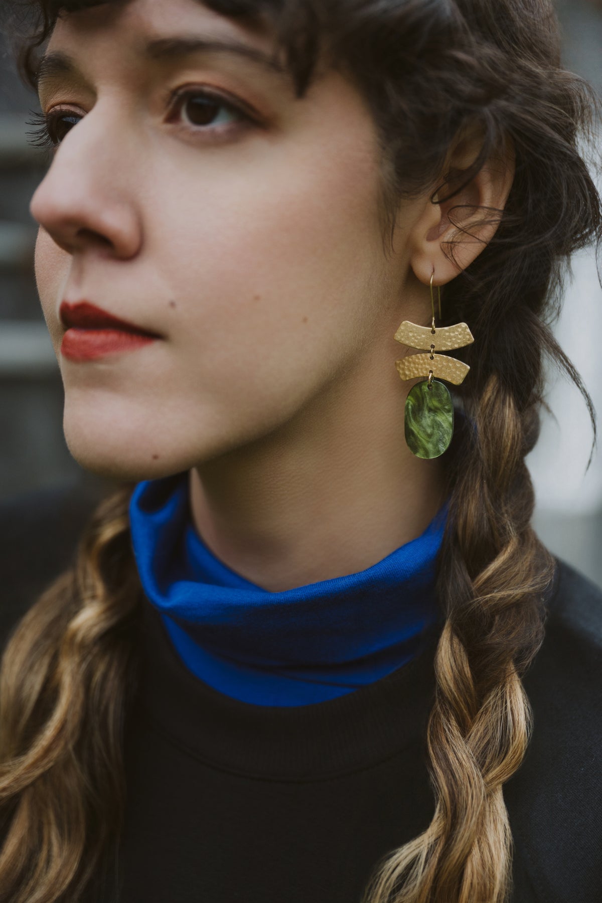 Boucles d'oreilles Beijing - Kazak -