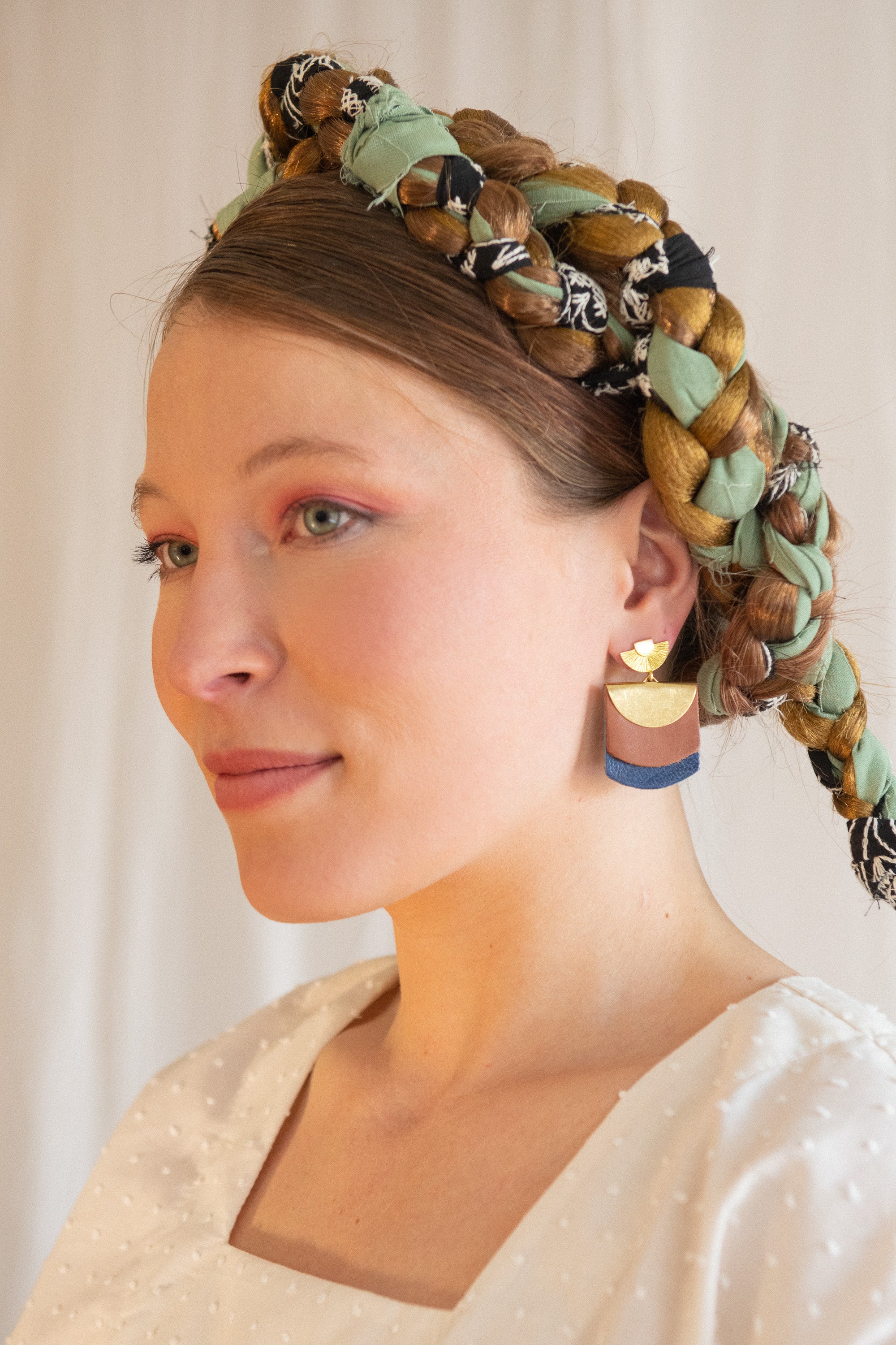 Boucles d'oreilles Scaffa couleurs variées