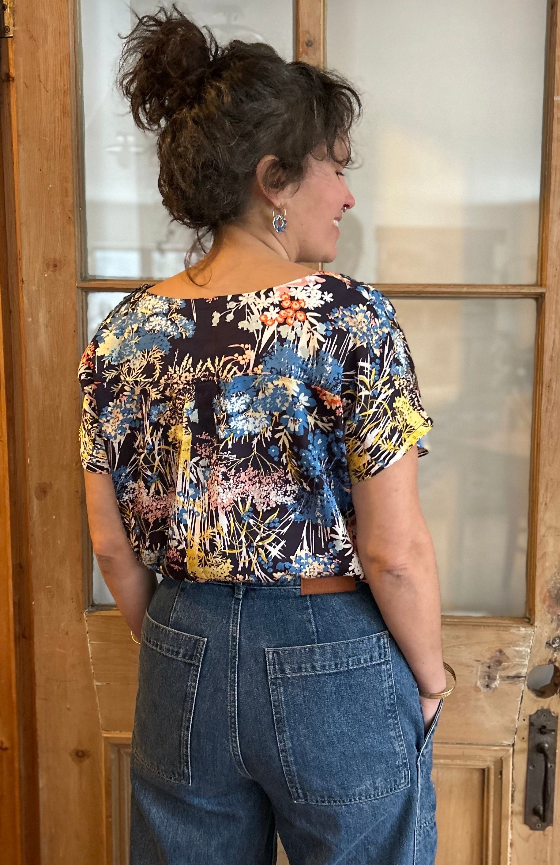 Top Boronia - Prairie - 100 % Viscose Certifié Oeko-tex