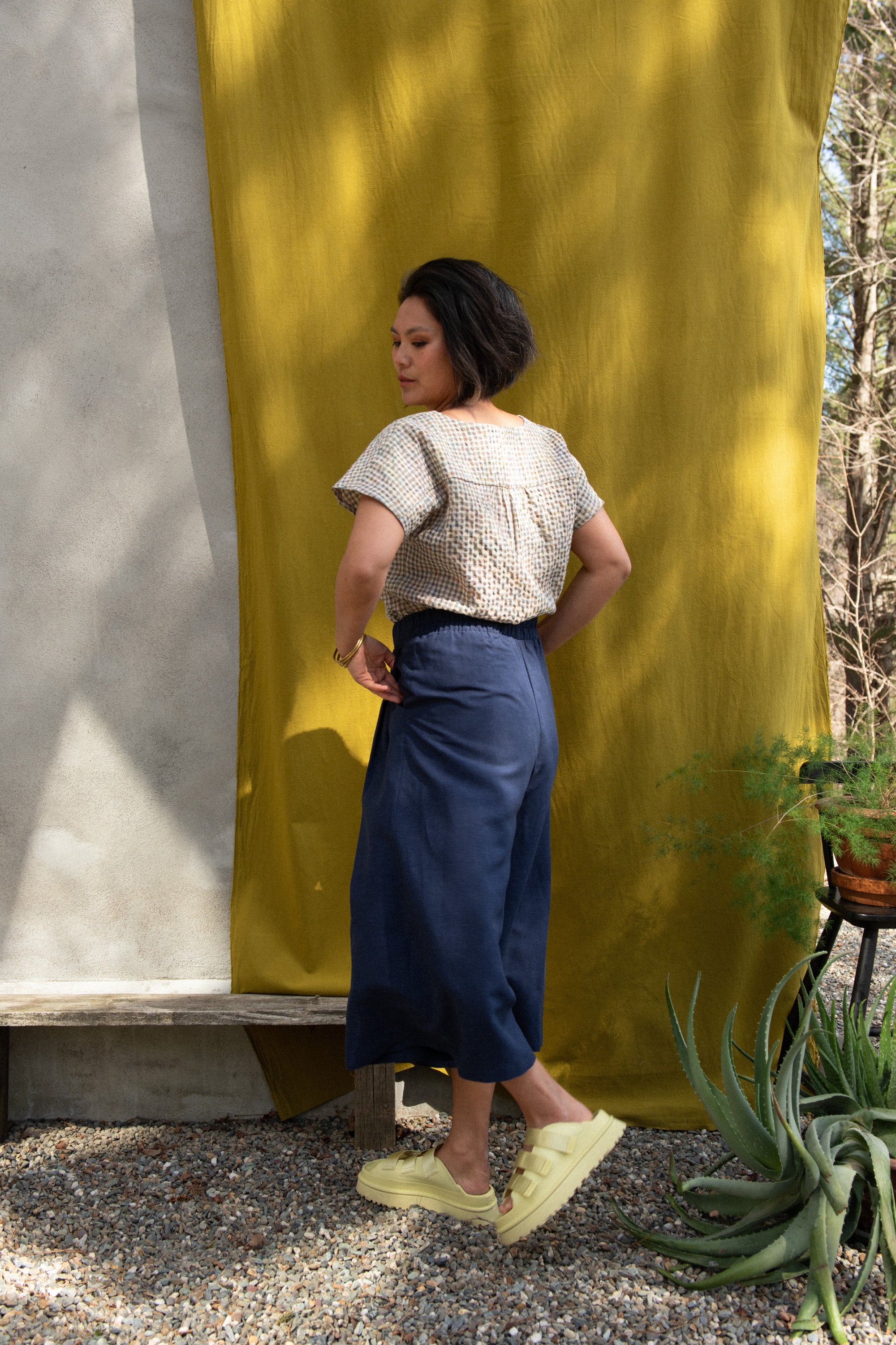 Pantalon Bégonia Indigo