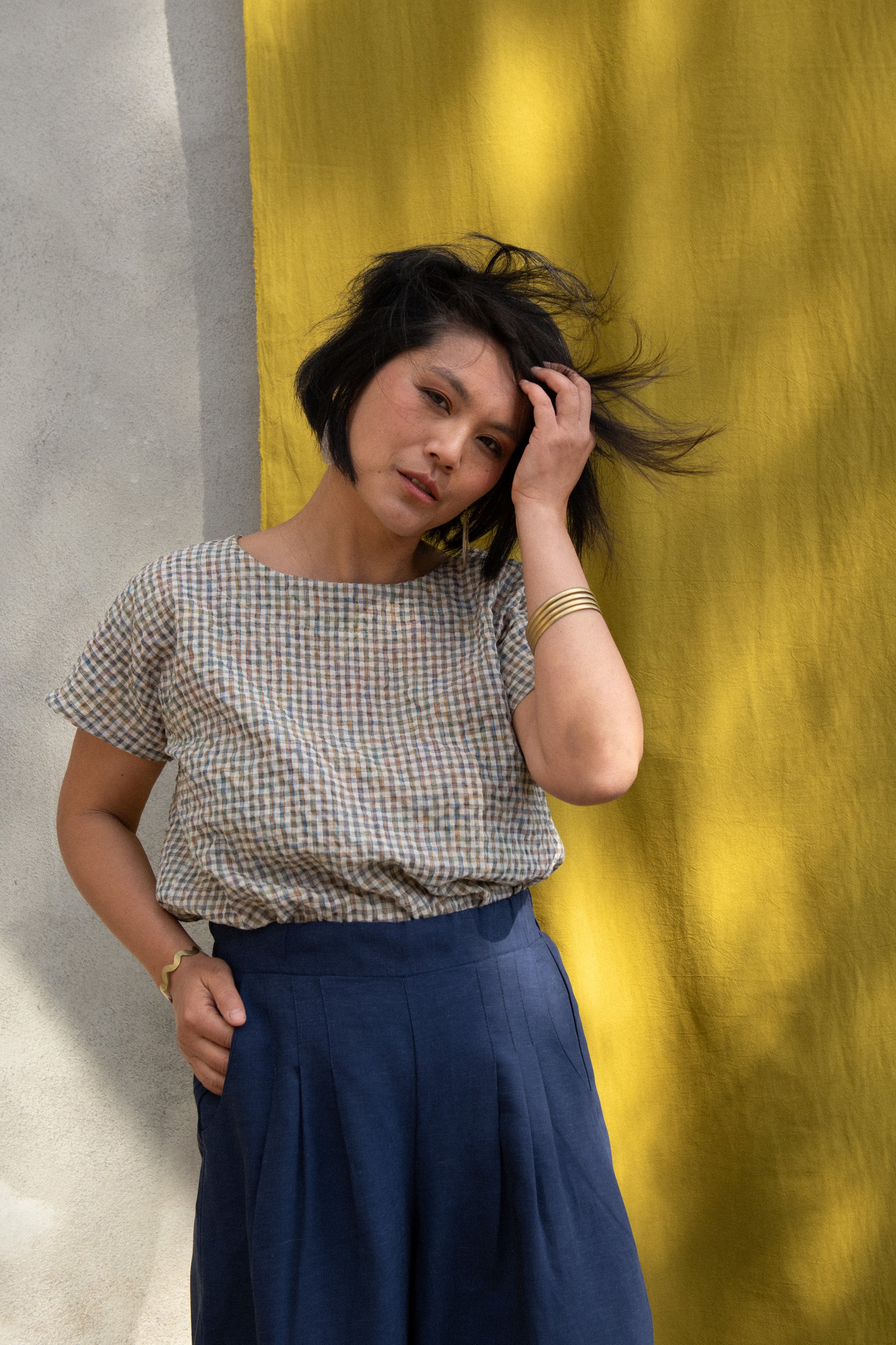 Pantalon Bégonia Indigo