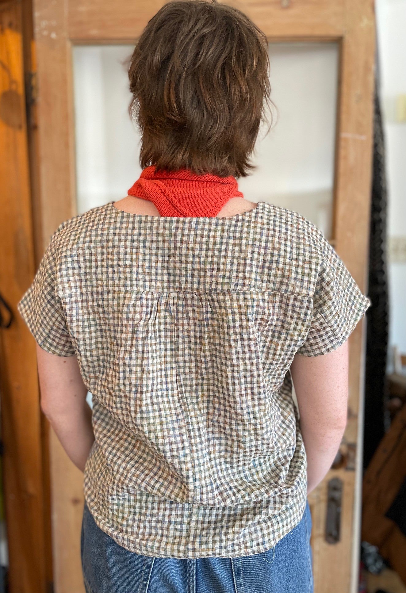 Top Boronia - Carreaux Multicolore -