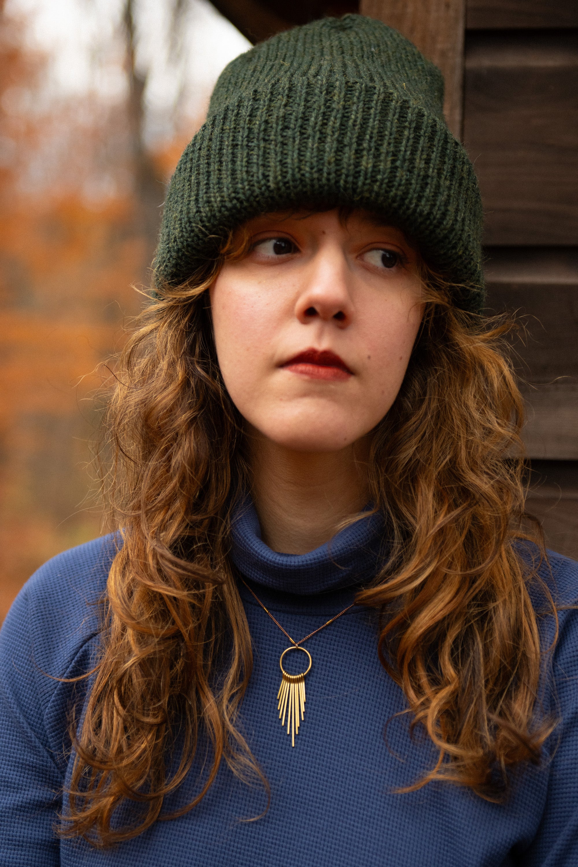 Collier Franges - laiton