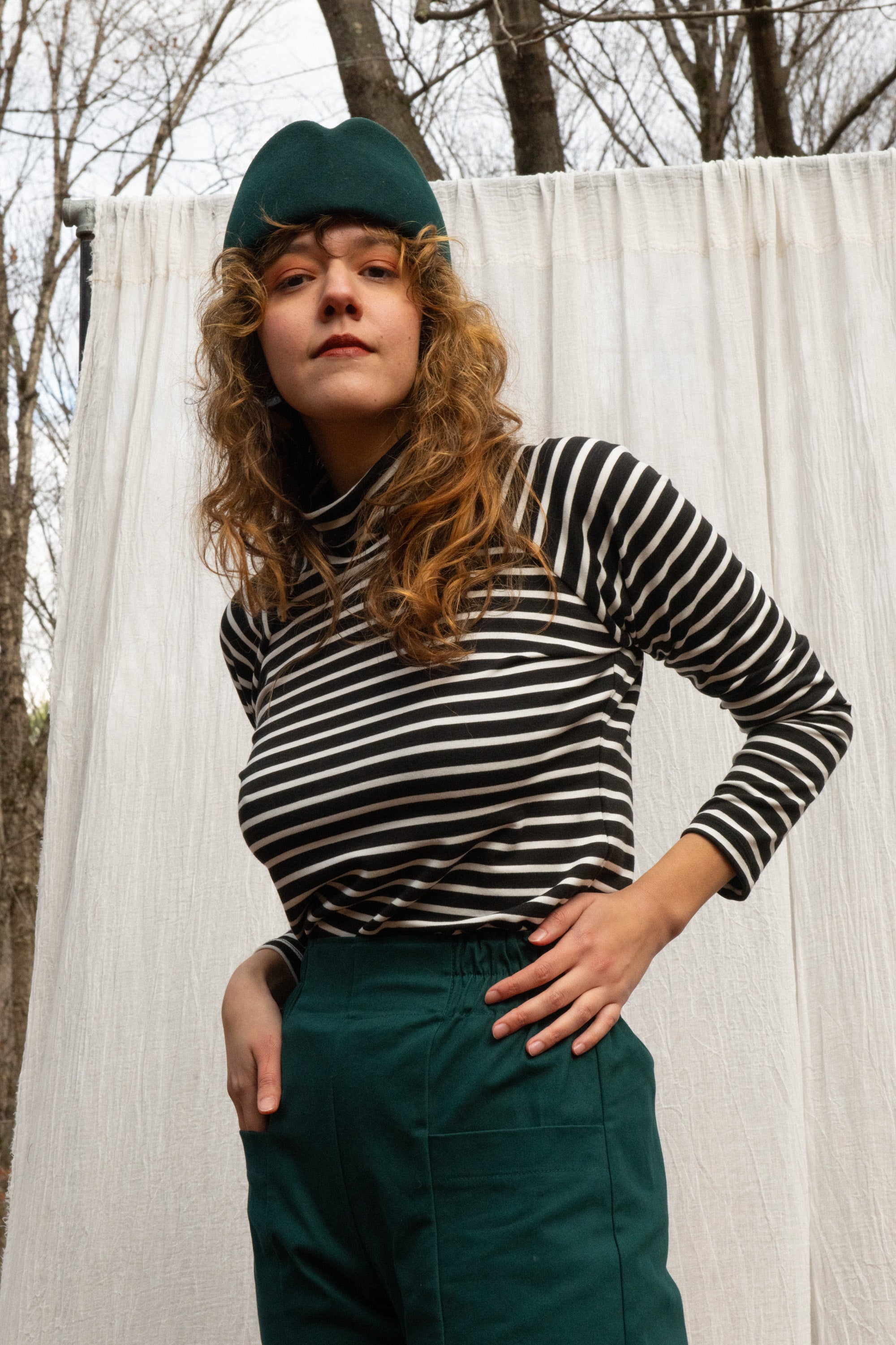 Pantalon NYSSA Émeraude