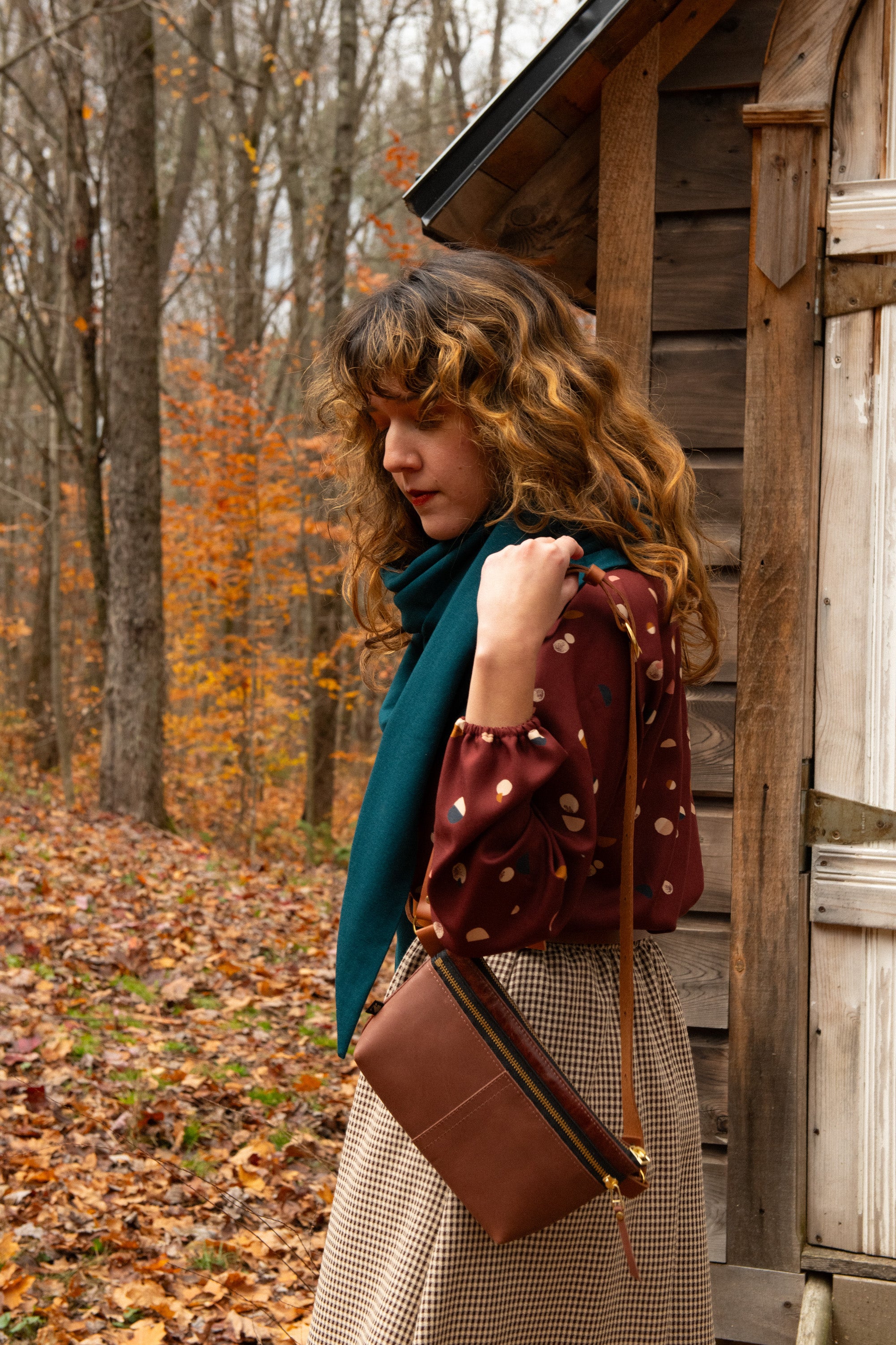 Blouse Acer -Lune bordeaux