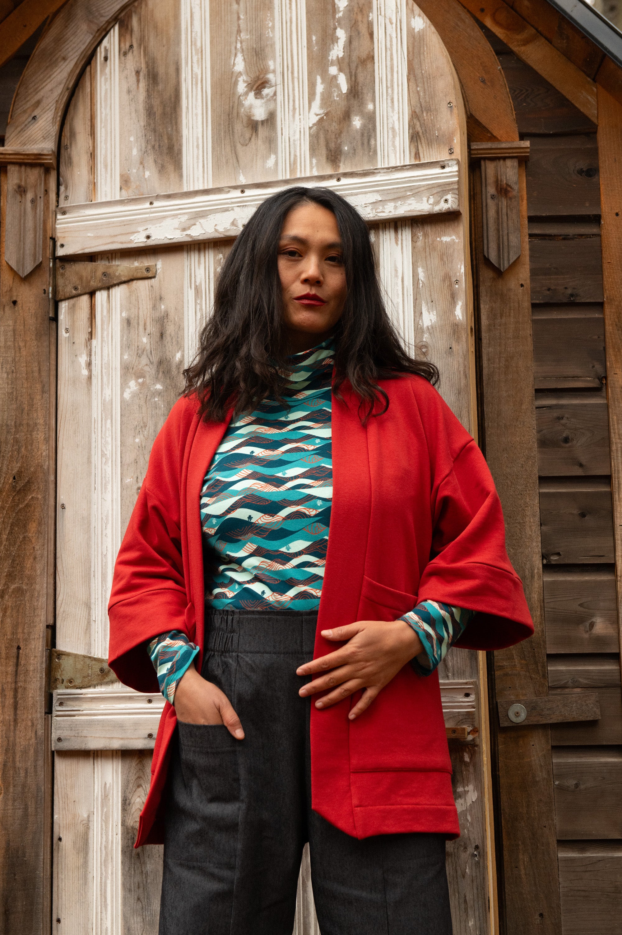 Col roulé raglan ORIS - INUKSUK coton biologique