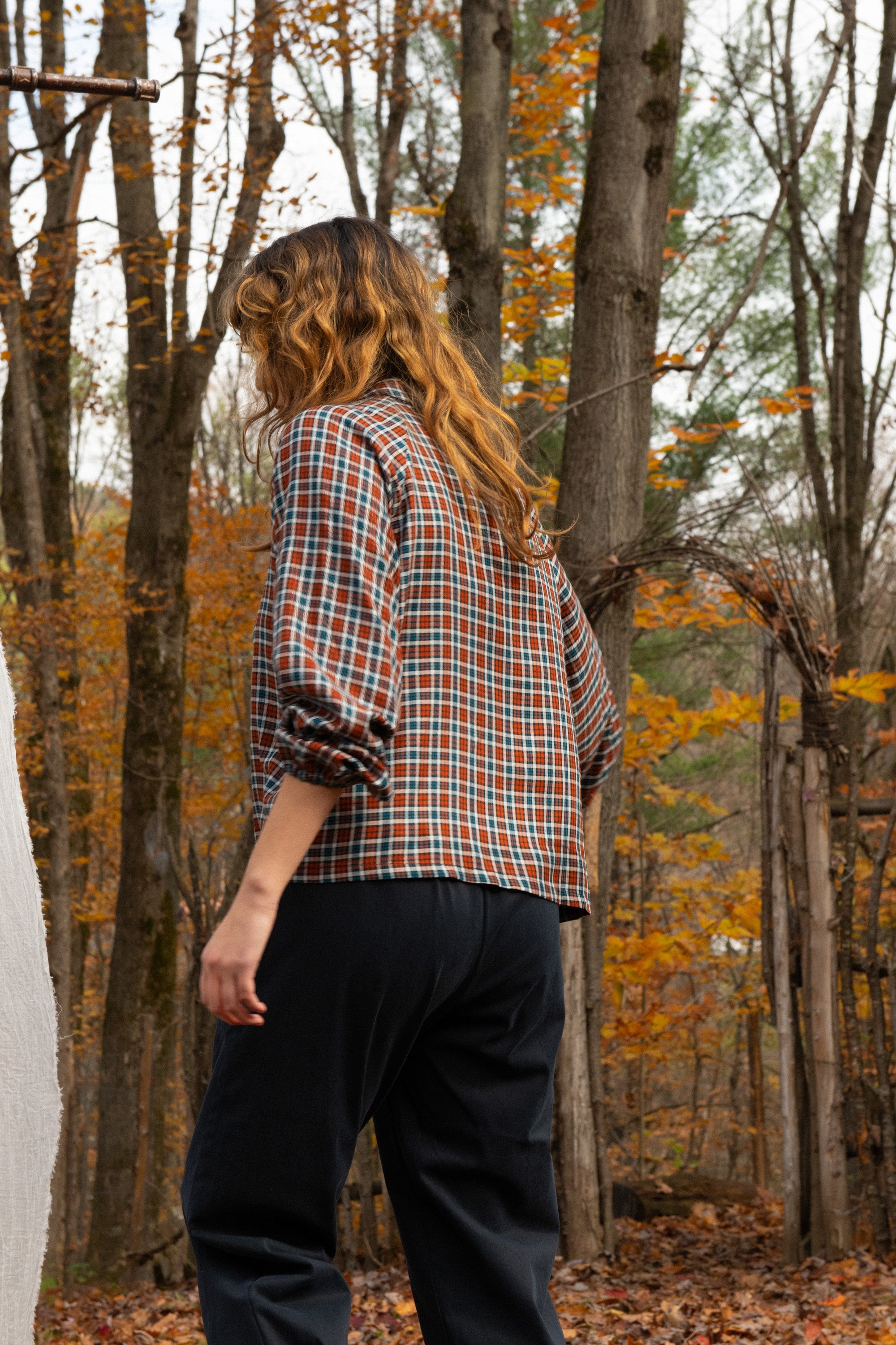 Blouse Acer -Carreaux