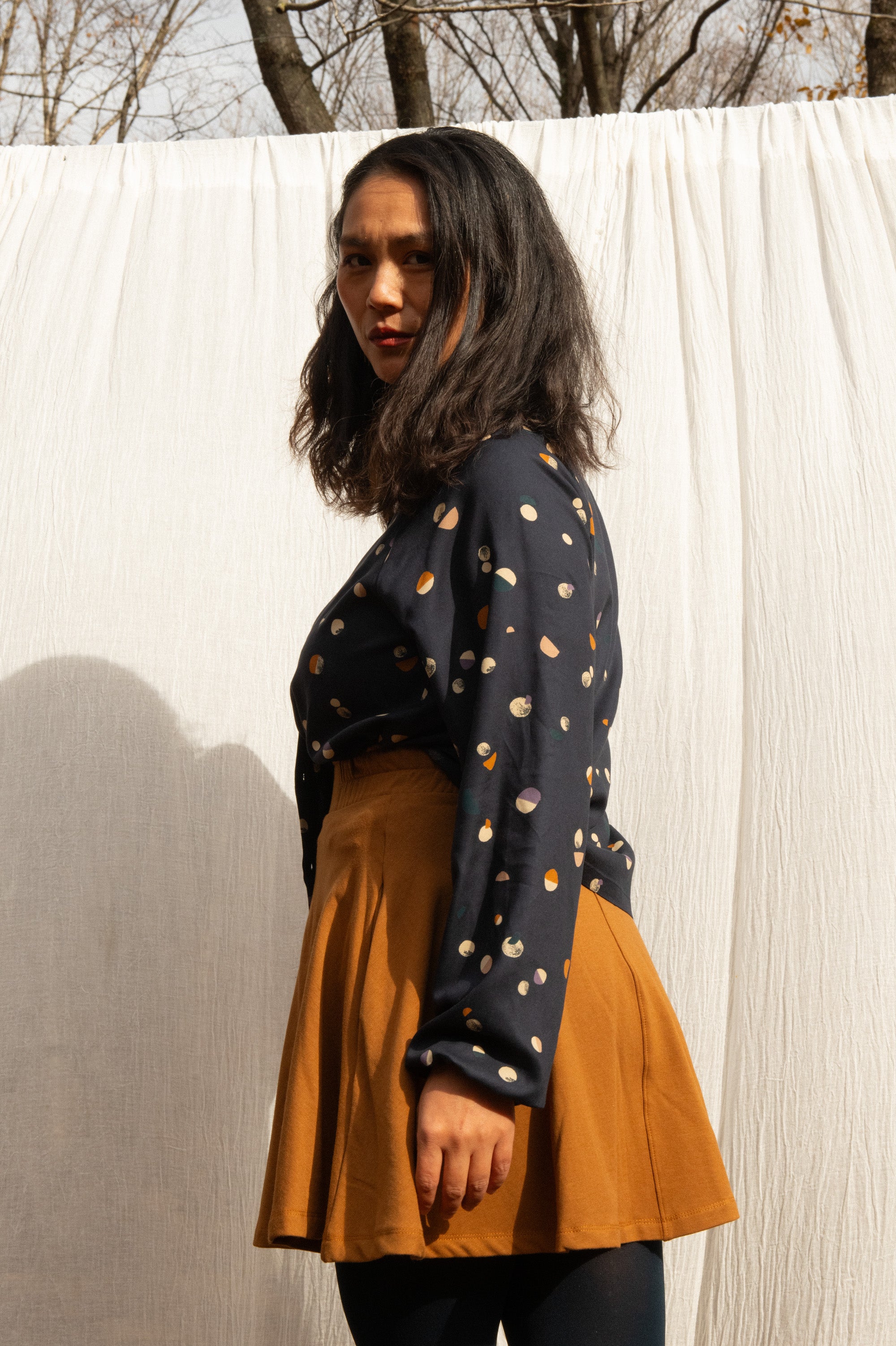 Blouse Acer -Lune de Minuit