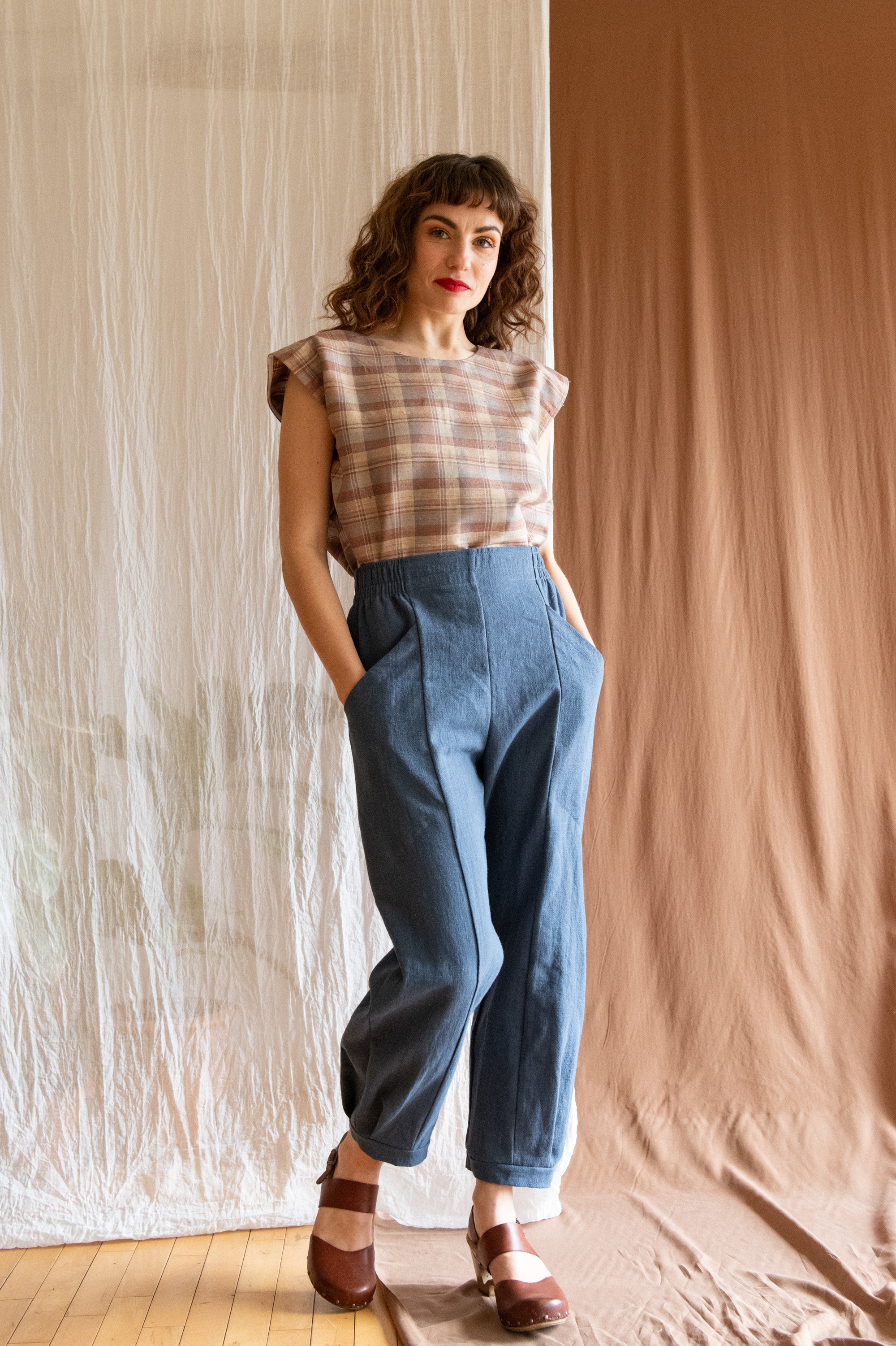 Top Sandrigo - Tissage Lin & Soie -