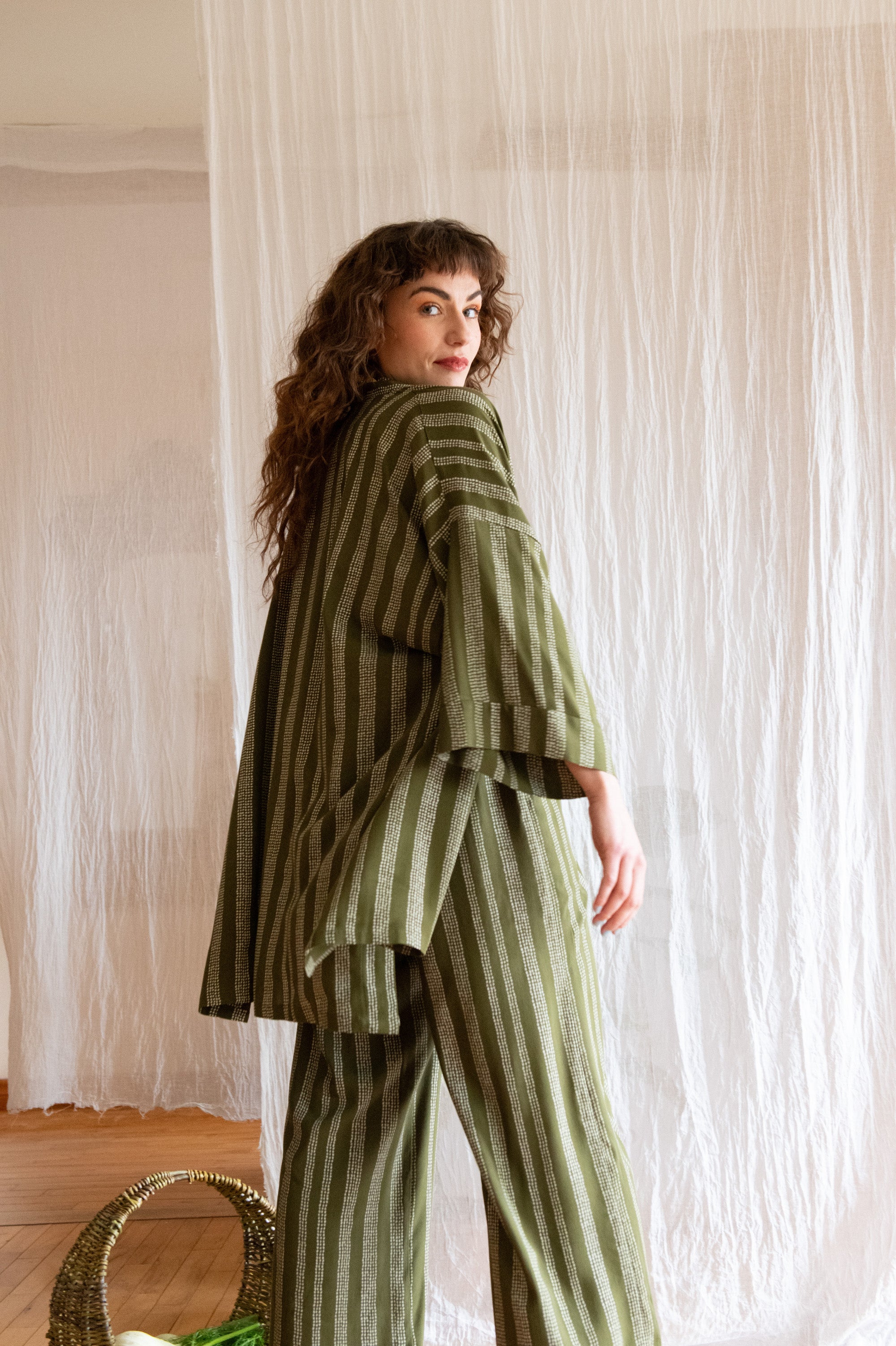 Veste Mirano - Points Ivy Viscose Oeko-tex -