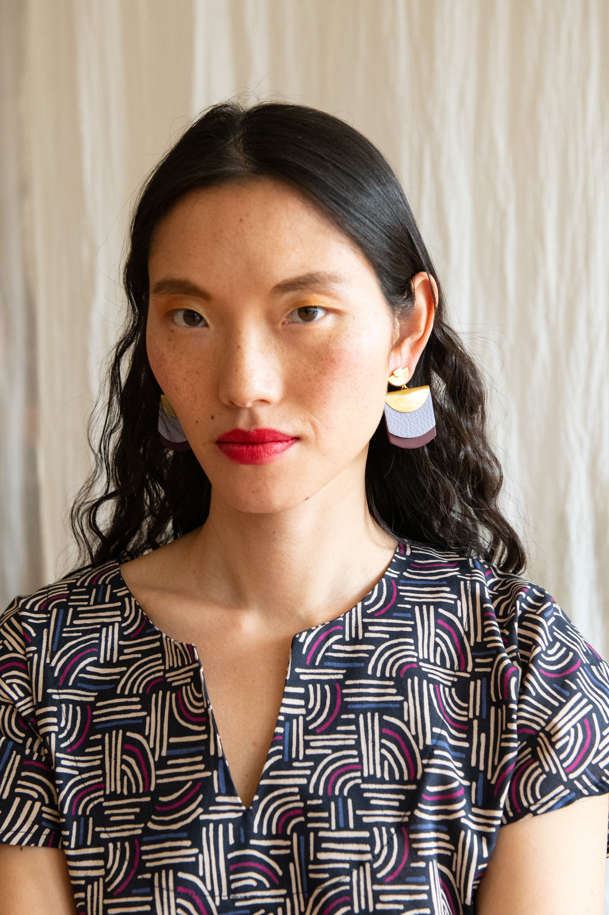 Boucles d'oreilles Scaffa couleurs variées