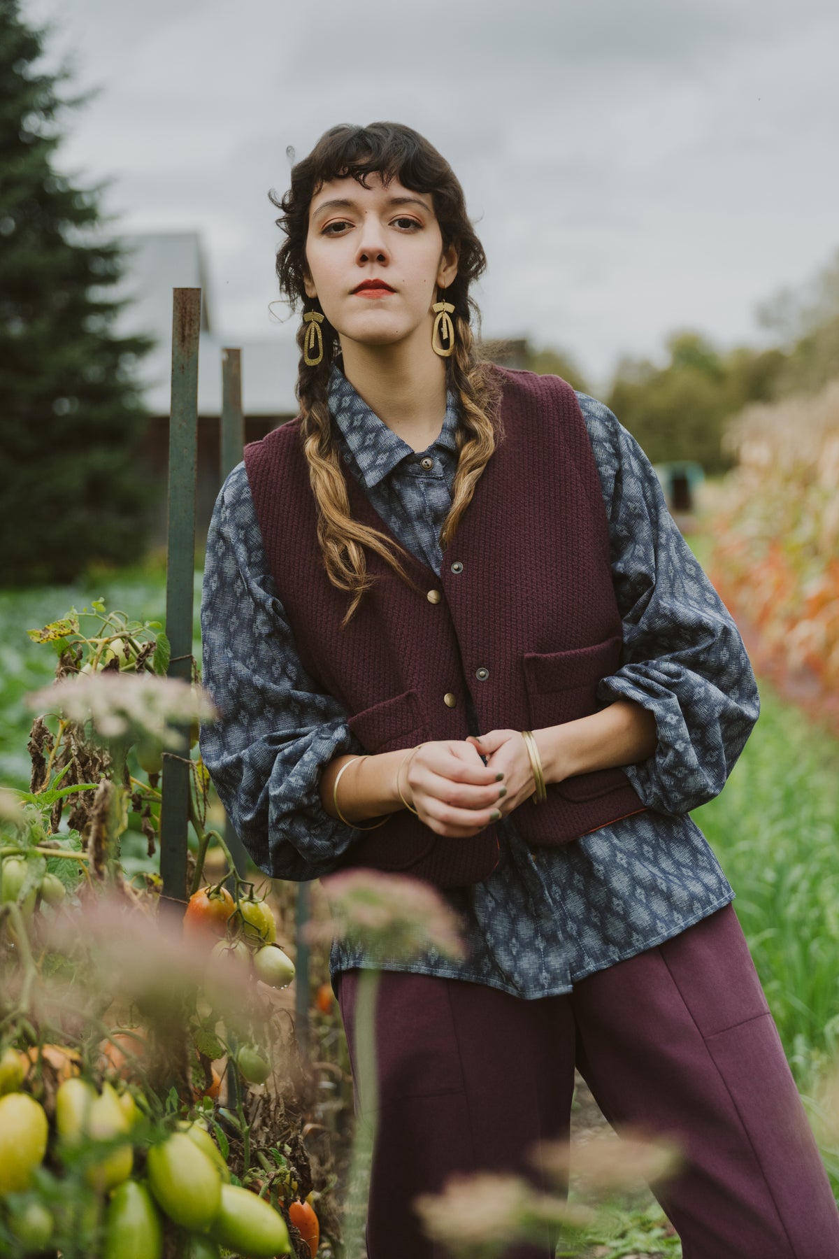 Blouse Épicéas- IKAT