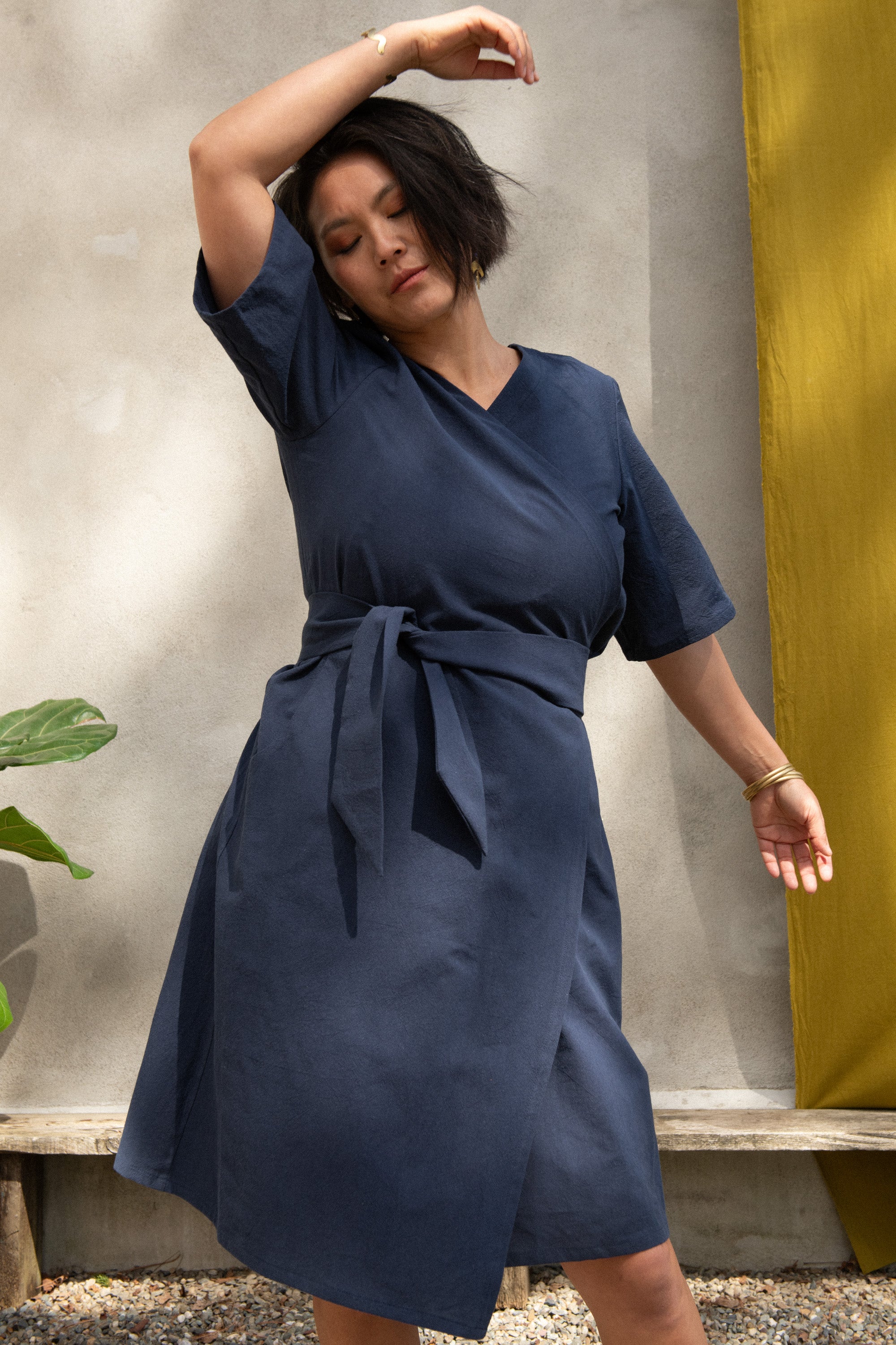 Robe Helleborus Navy