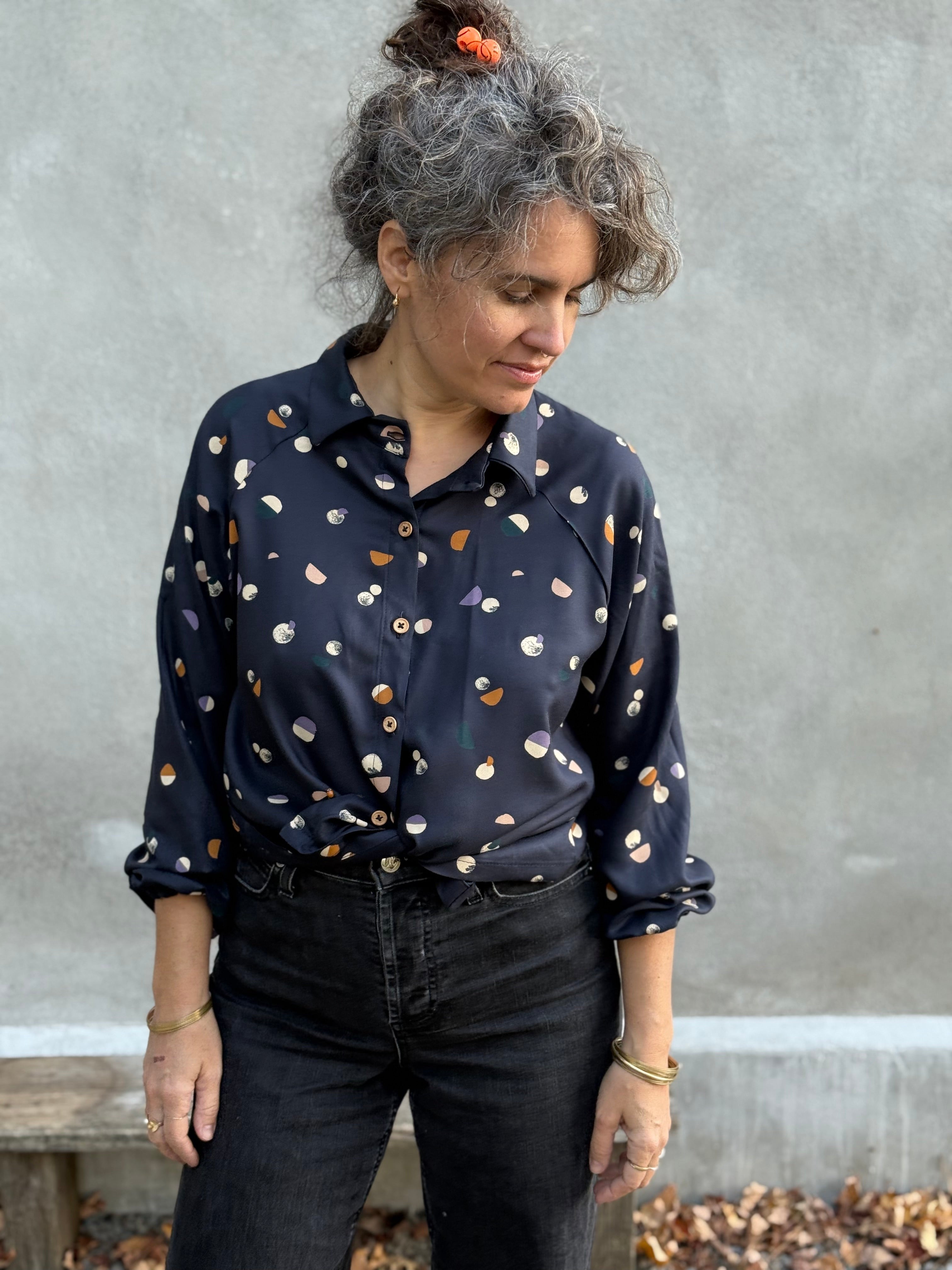 Blouse Acer -Lune de Minuit