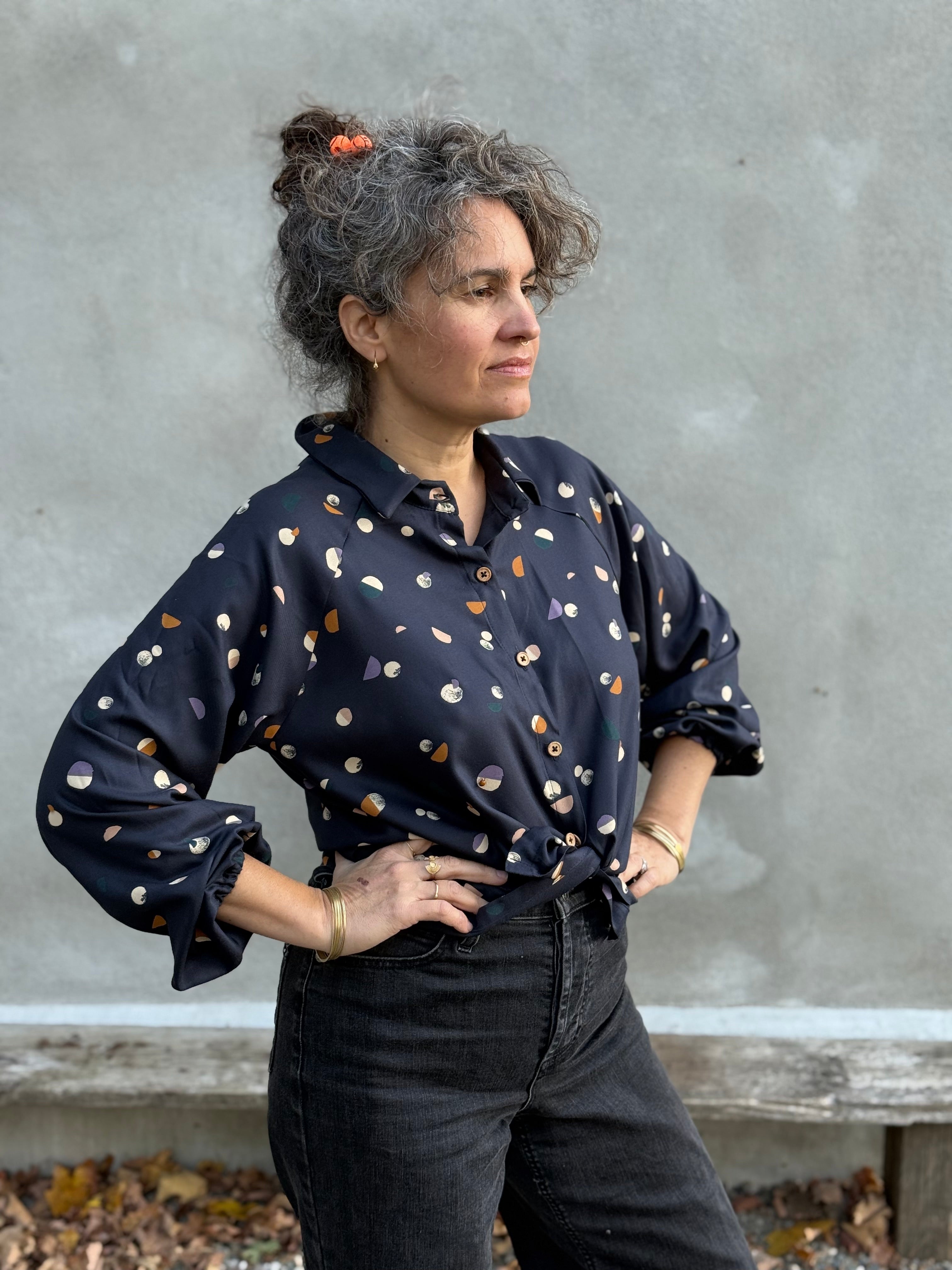 Blouse Acer -Lune de Minuit