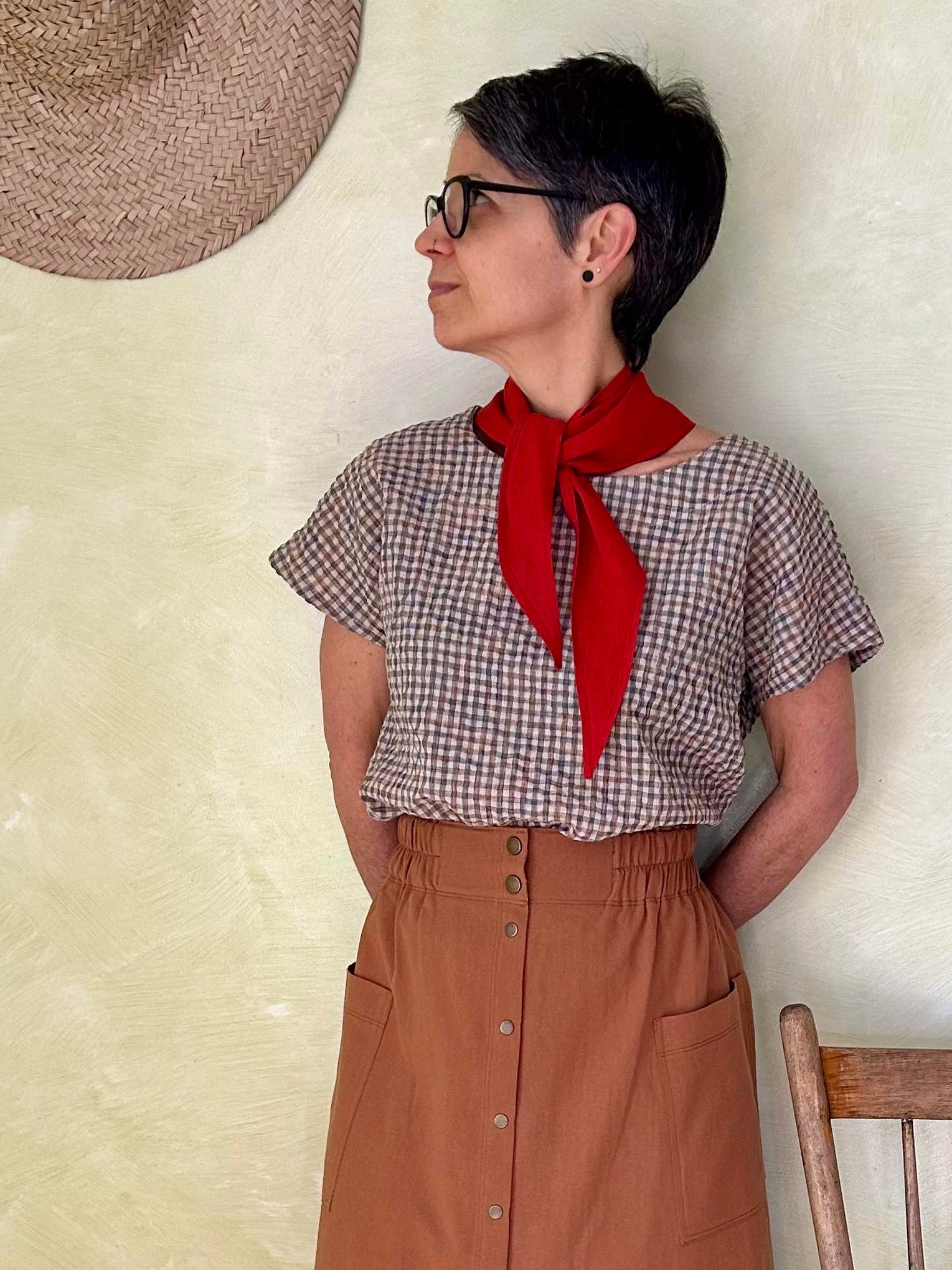 Foulard Ostara - Cayenne -