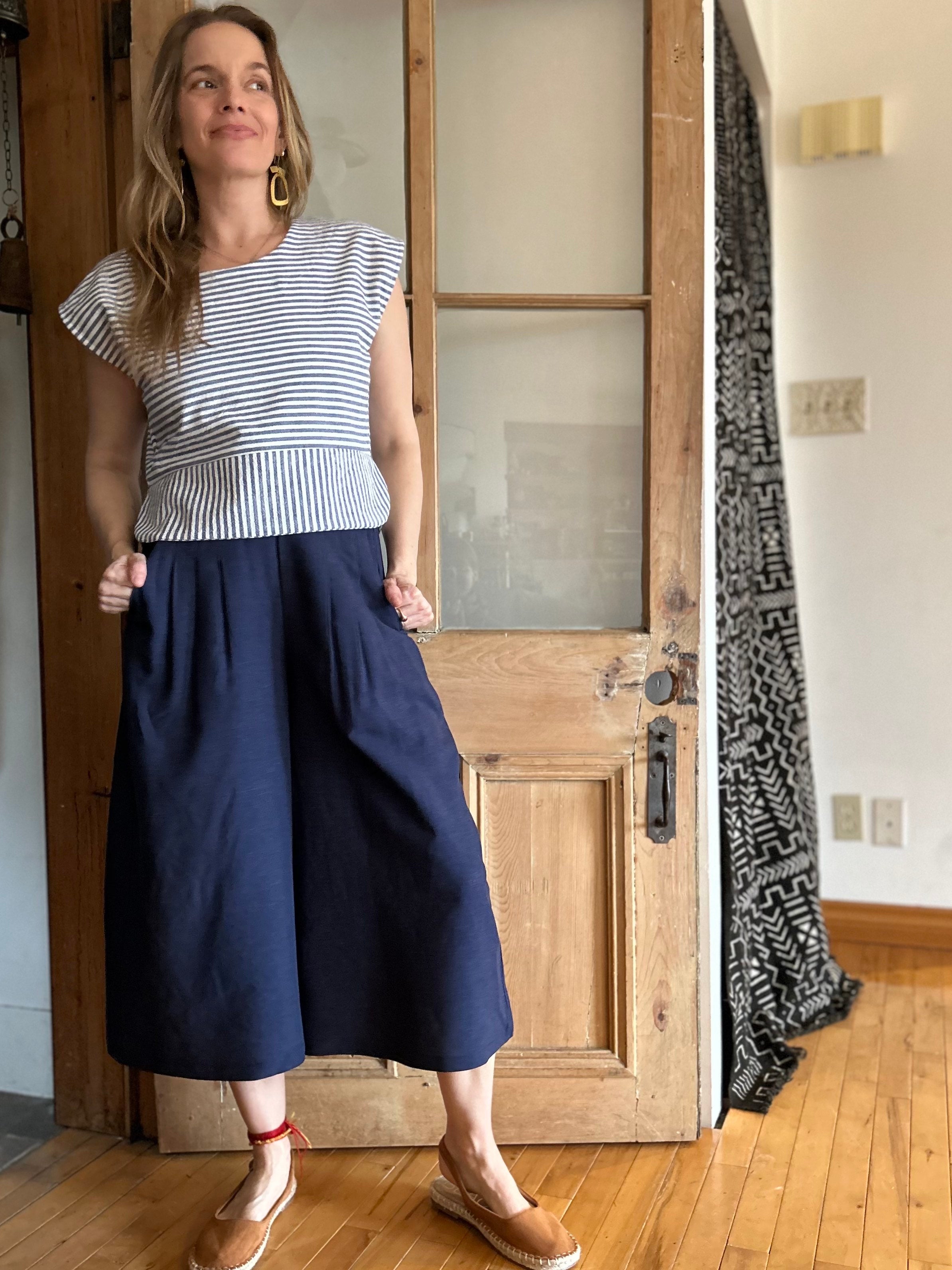 Pantalon Bégonia Indigo
