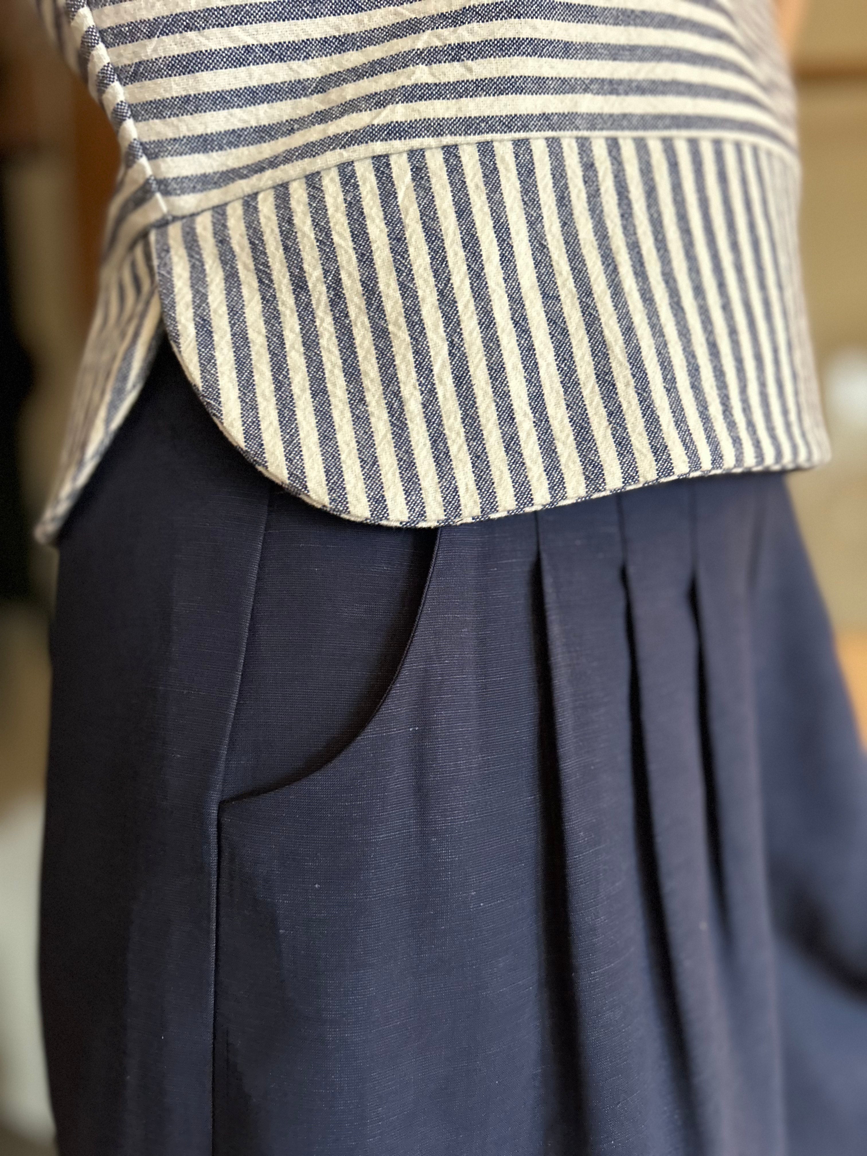Pantalon Bégonia Indigo