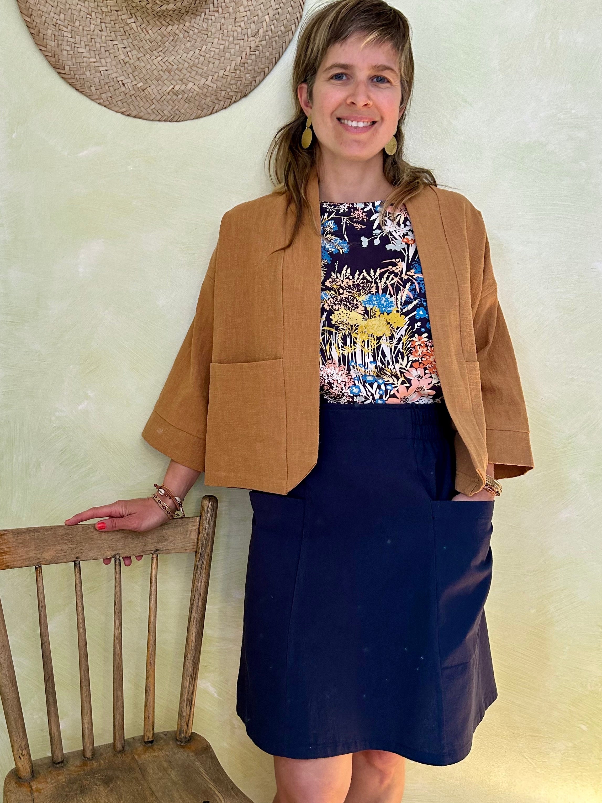 Top Boronia - Prairie - 100 % Viscose Certifié Oeko-tex