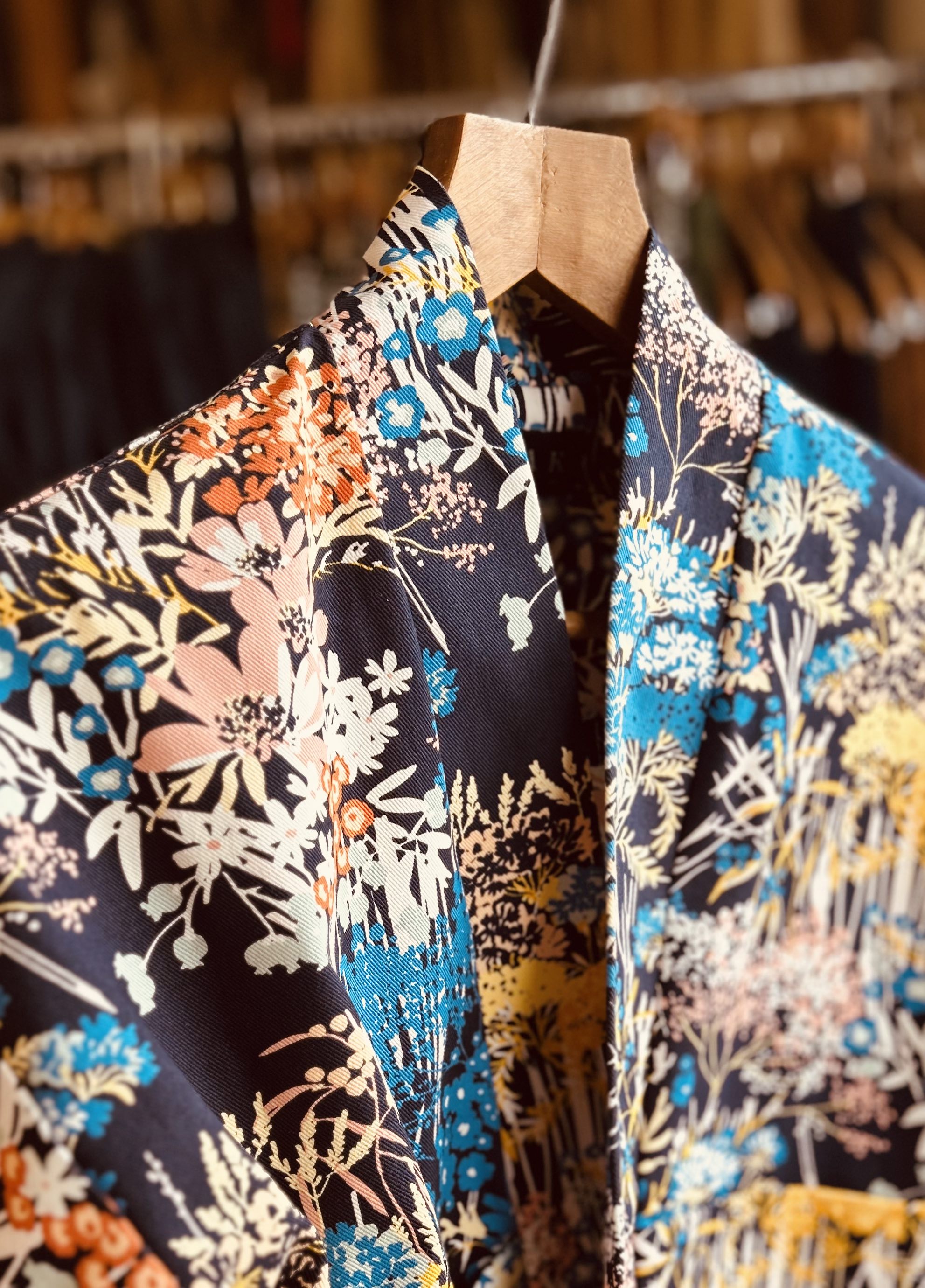 Veste kimono Magnolia- Prairie coton bio