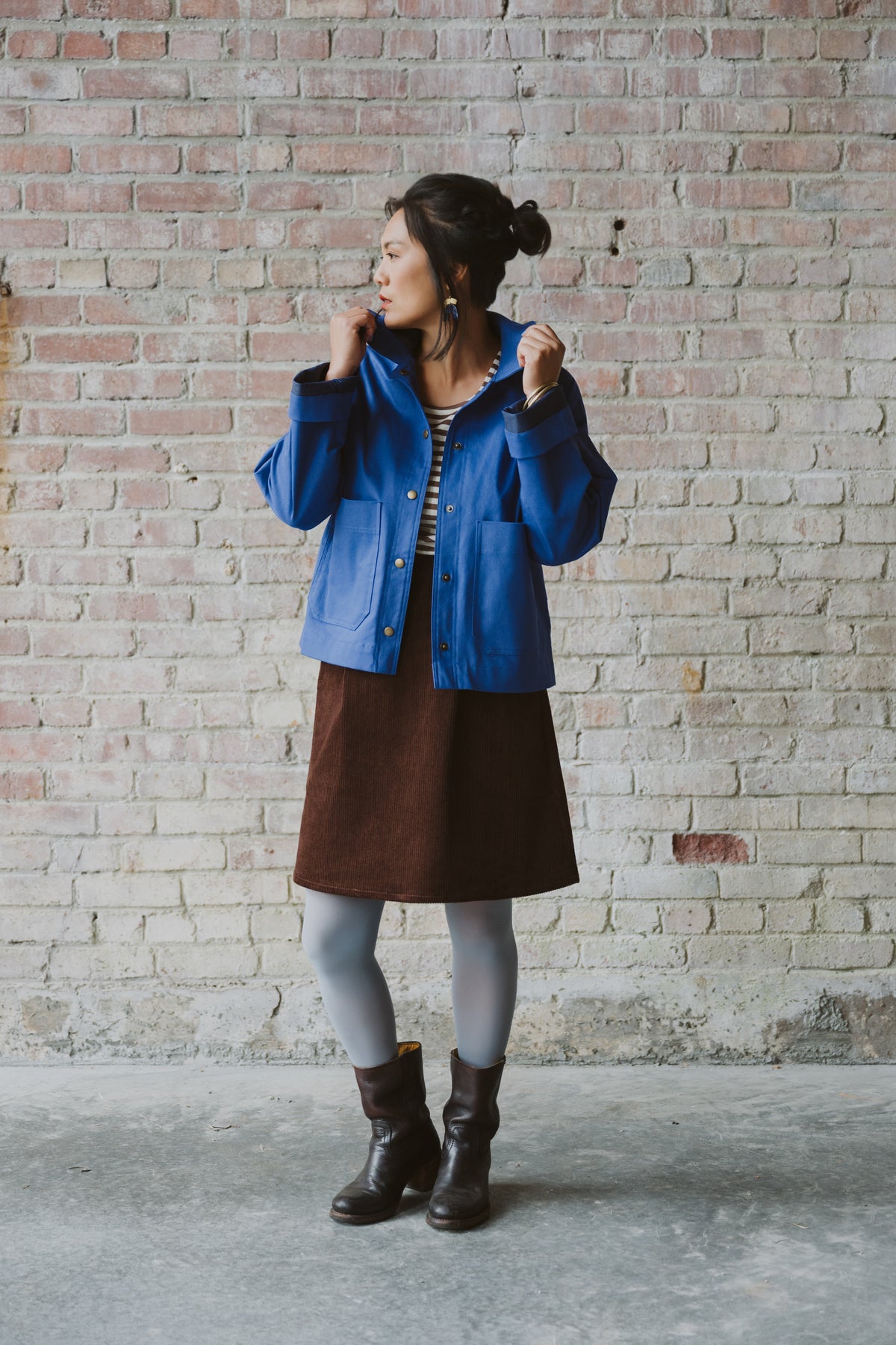 Vestes Tsugas -denim cobalt